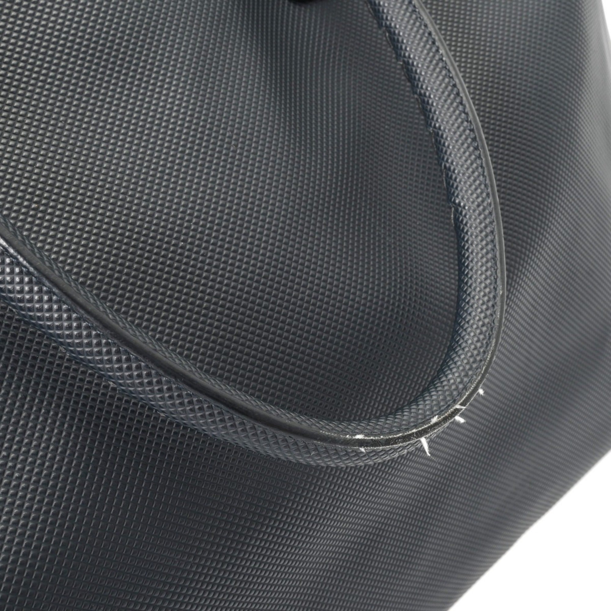 Prada Navy Pvc Tote Bag (Pre-Owned)