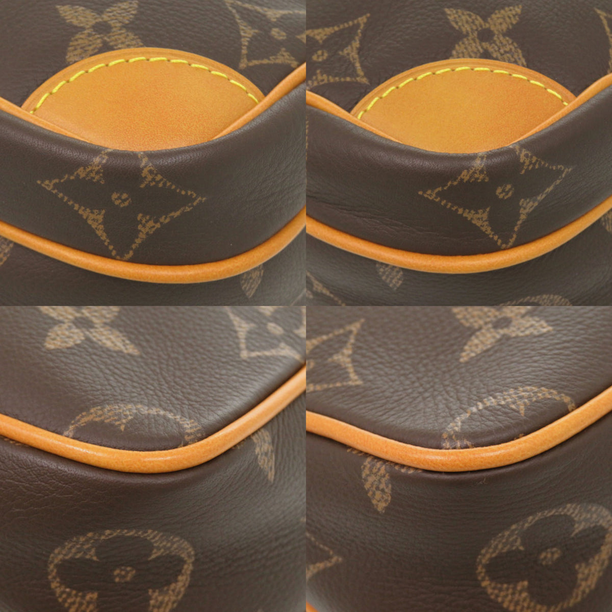 Louis Vuitton Brown Monogram Monogram Leather Shoulder Bag (Pre-Owned)