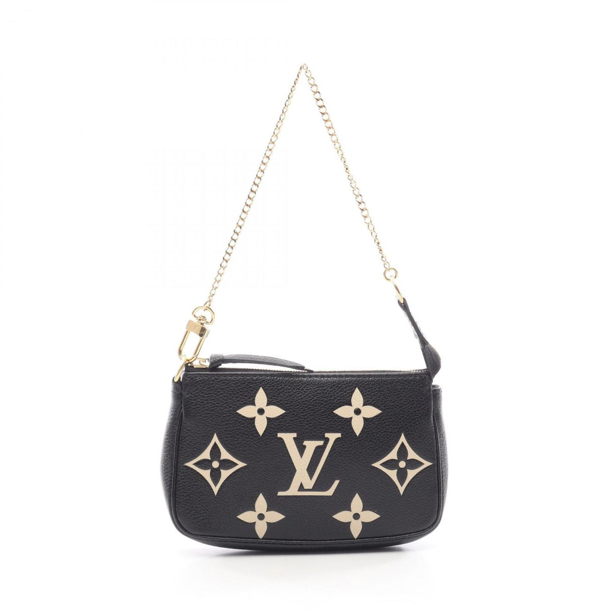 Louis Vuitton Black Monogram Empreinte Handbag Pochette (Pre-Owned)