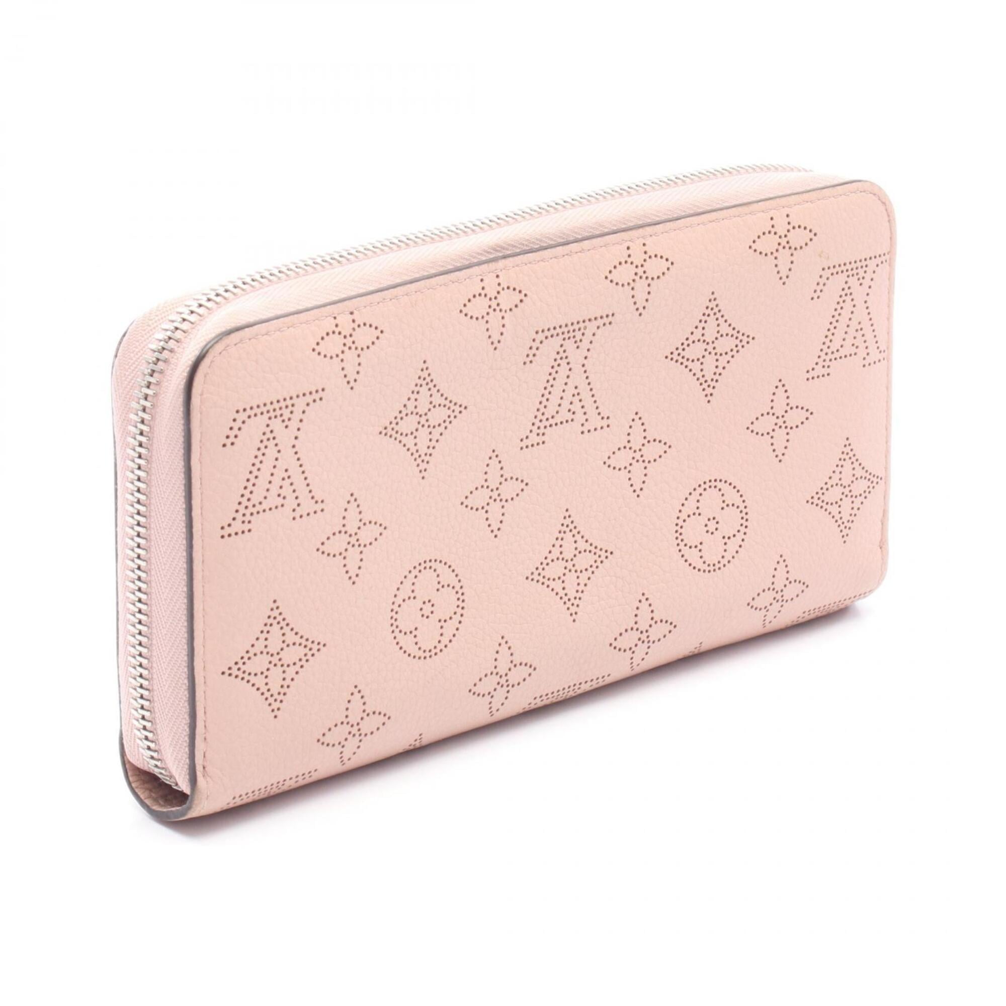 Louis Vuitton Magnolia Pink Mahina Leather Long Wallet (Bi-Fold) (Pre-Owned)