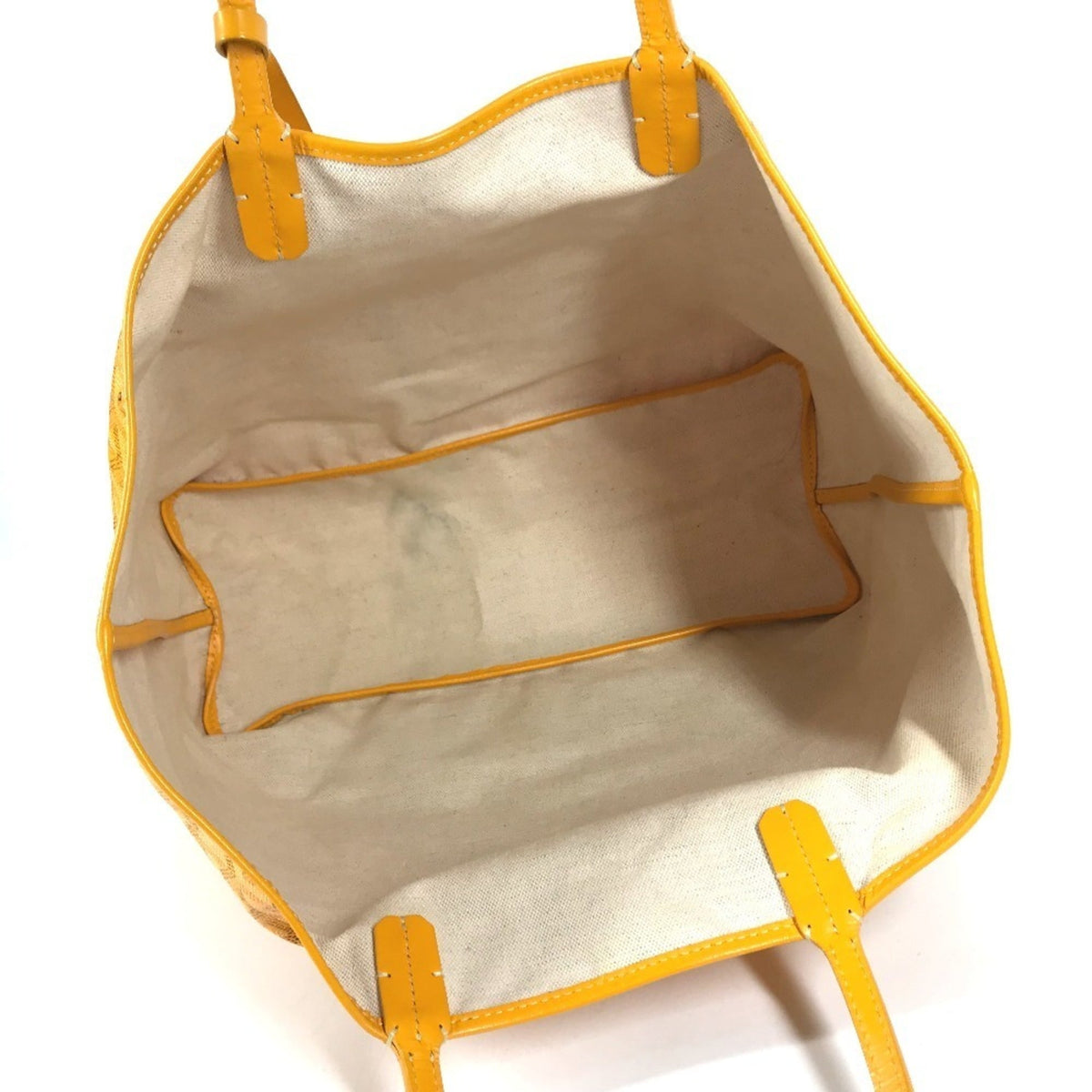 Goyard Yellow Pvc Leather Tote Bag (Pre-Owned)