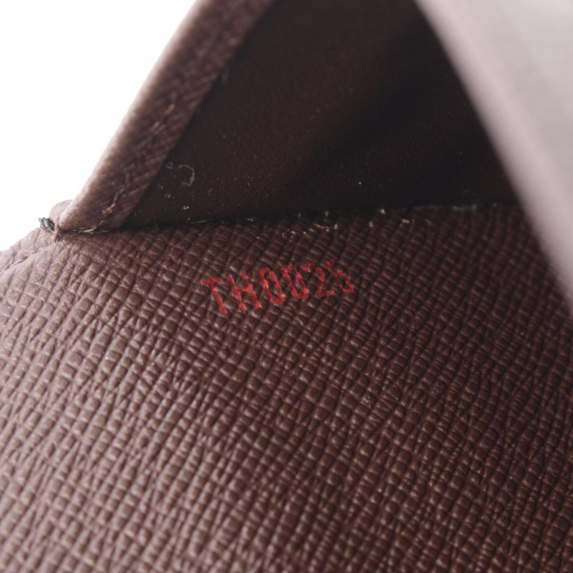 Louis Vuitton Brown Damier Canvas Damier Canvas Long Wallet (Tri-Fold) (Pre-Owned)