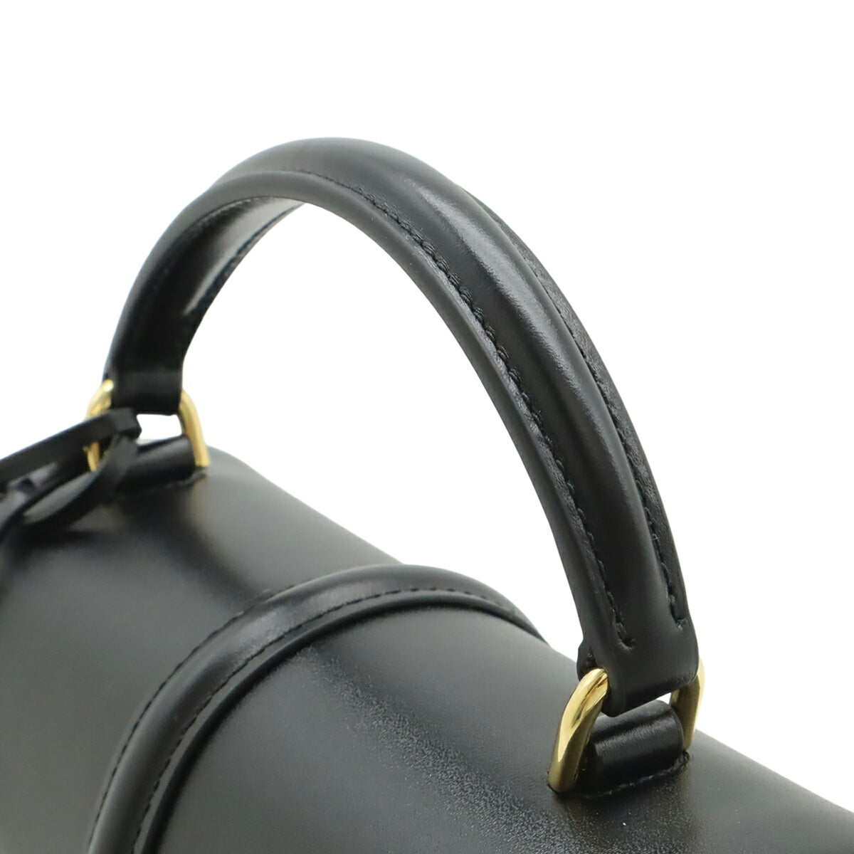 Celine Black Leather Handbag Shoulder Bag (Pre-Owned)