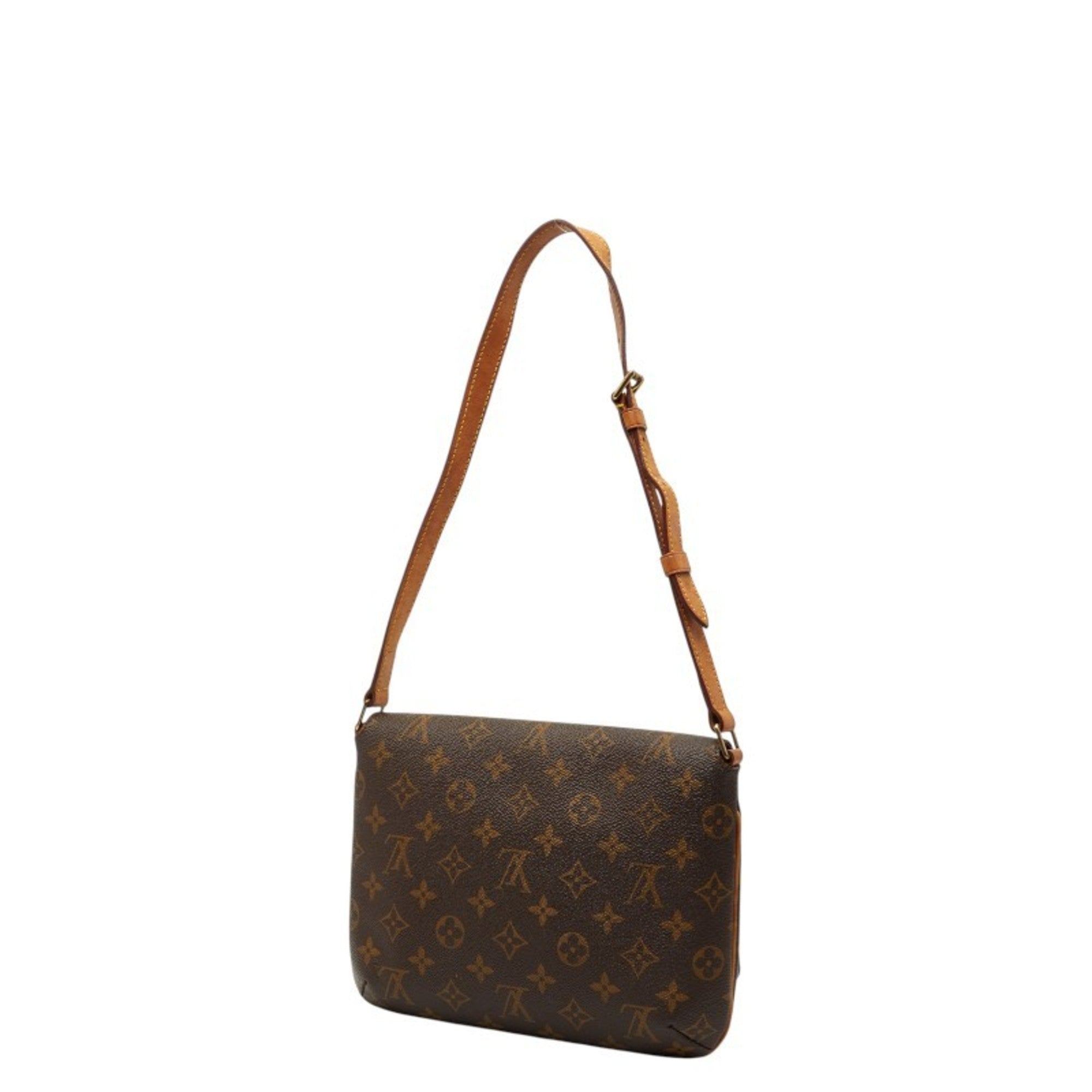 Louis Vuitton Monogram Brown Pvc Leather Shoulder Bag (Pre-Owned)