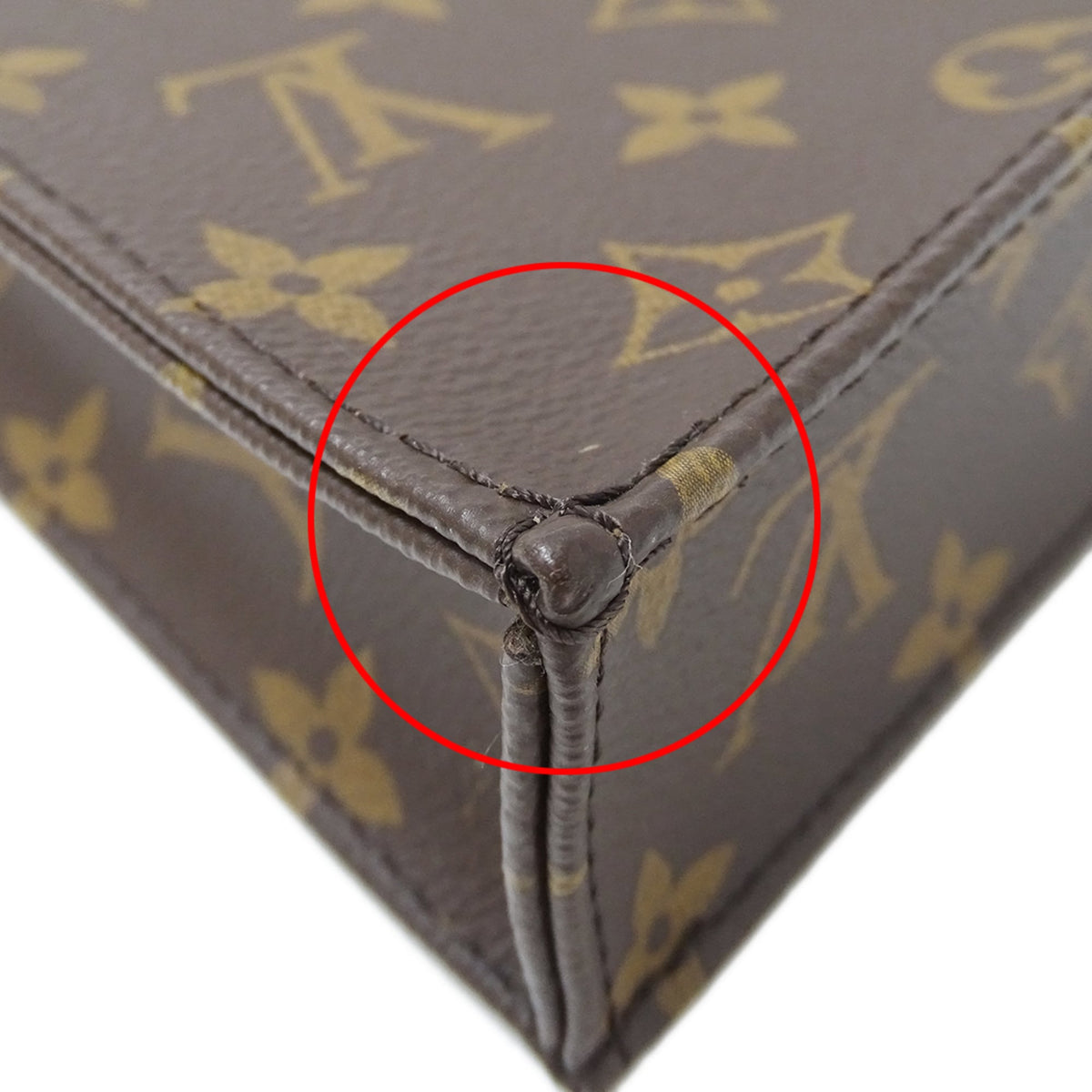 Louis Vuitton Brown Monogram Handbag Shoulder Bag (Pre-Owned)