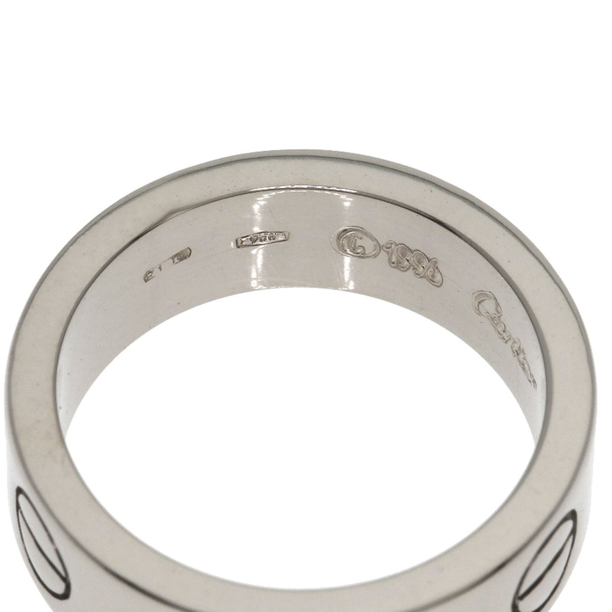 Cartier White Gold (18K) Band Ring (Pre-Owned)