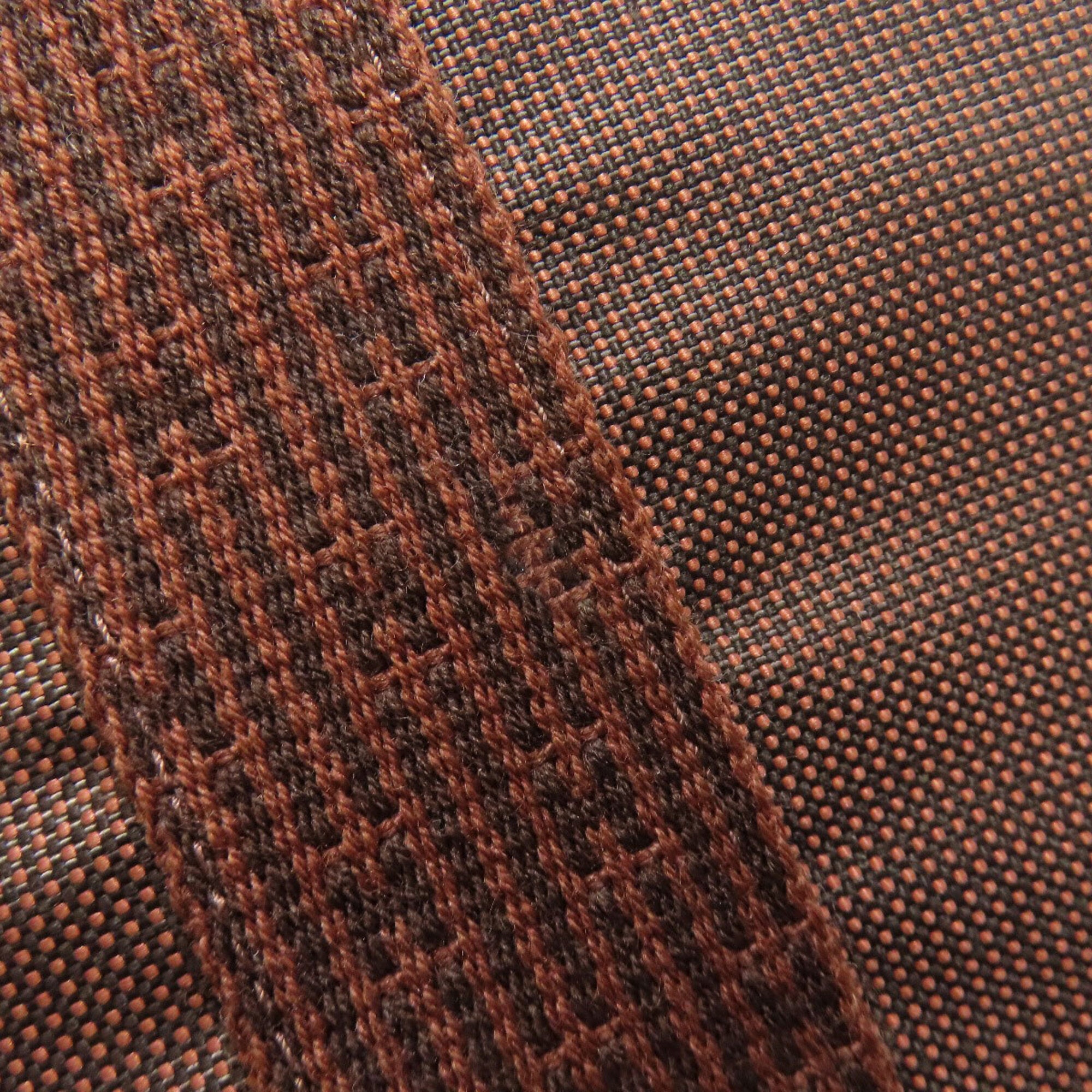 Hermes Brown Canvas Backpack (Pre-Owned)