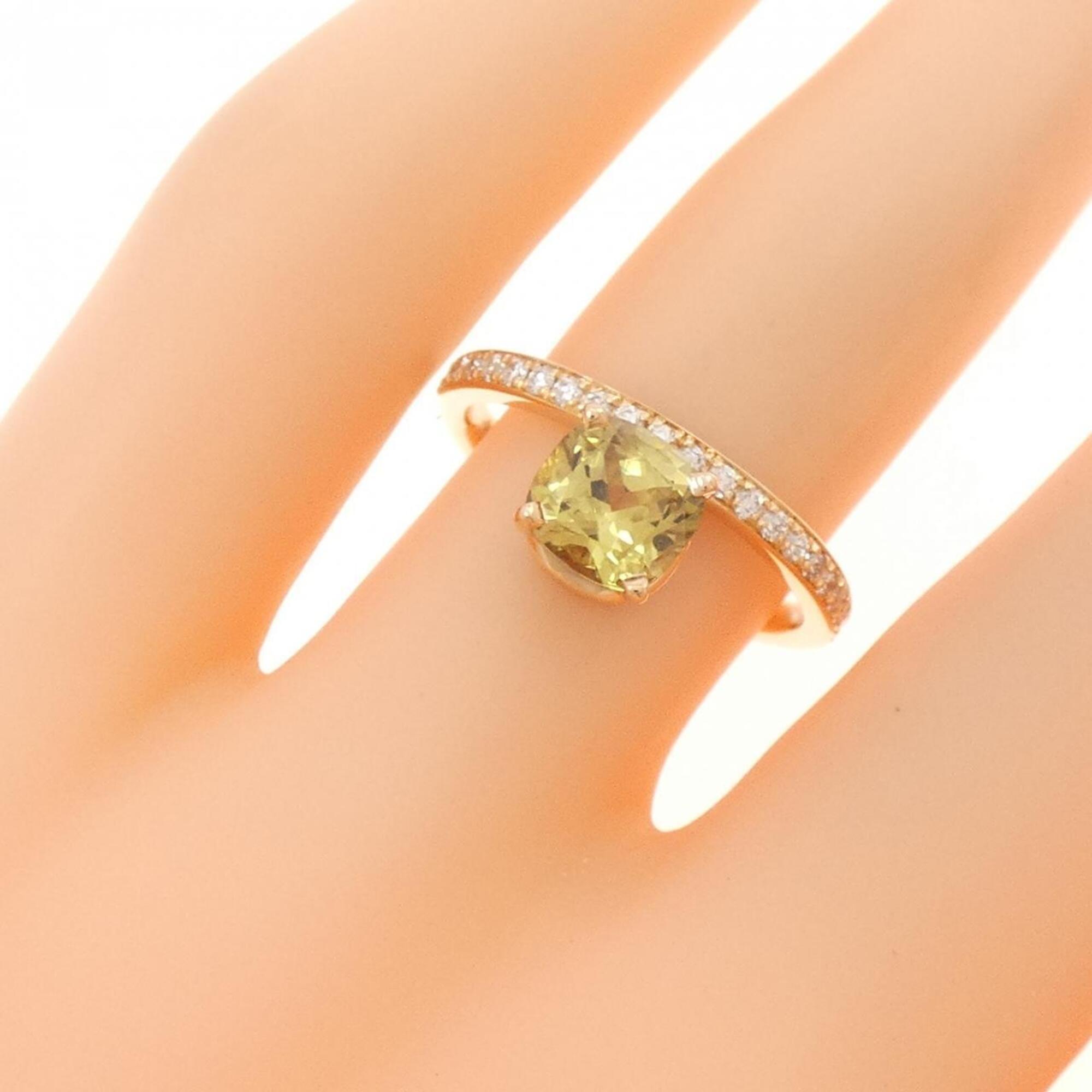Hermes Pink Gold (18K) Band Ring (Pre-Owned)