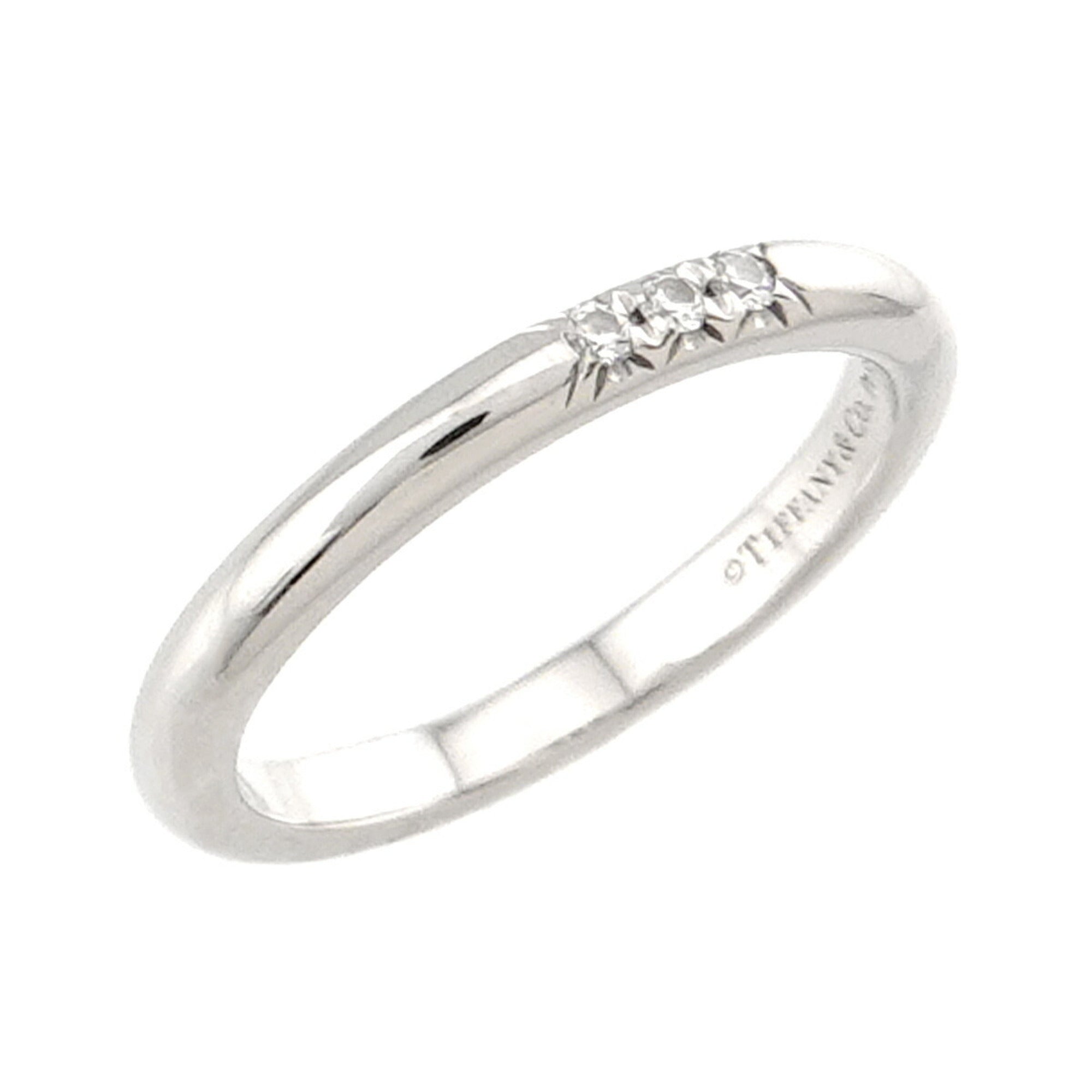 Tiffany Platinum 950 Band Ring (Pre-Owned)