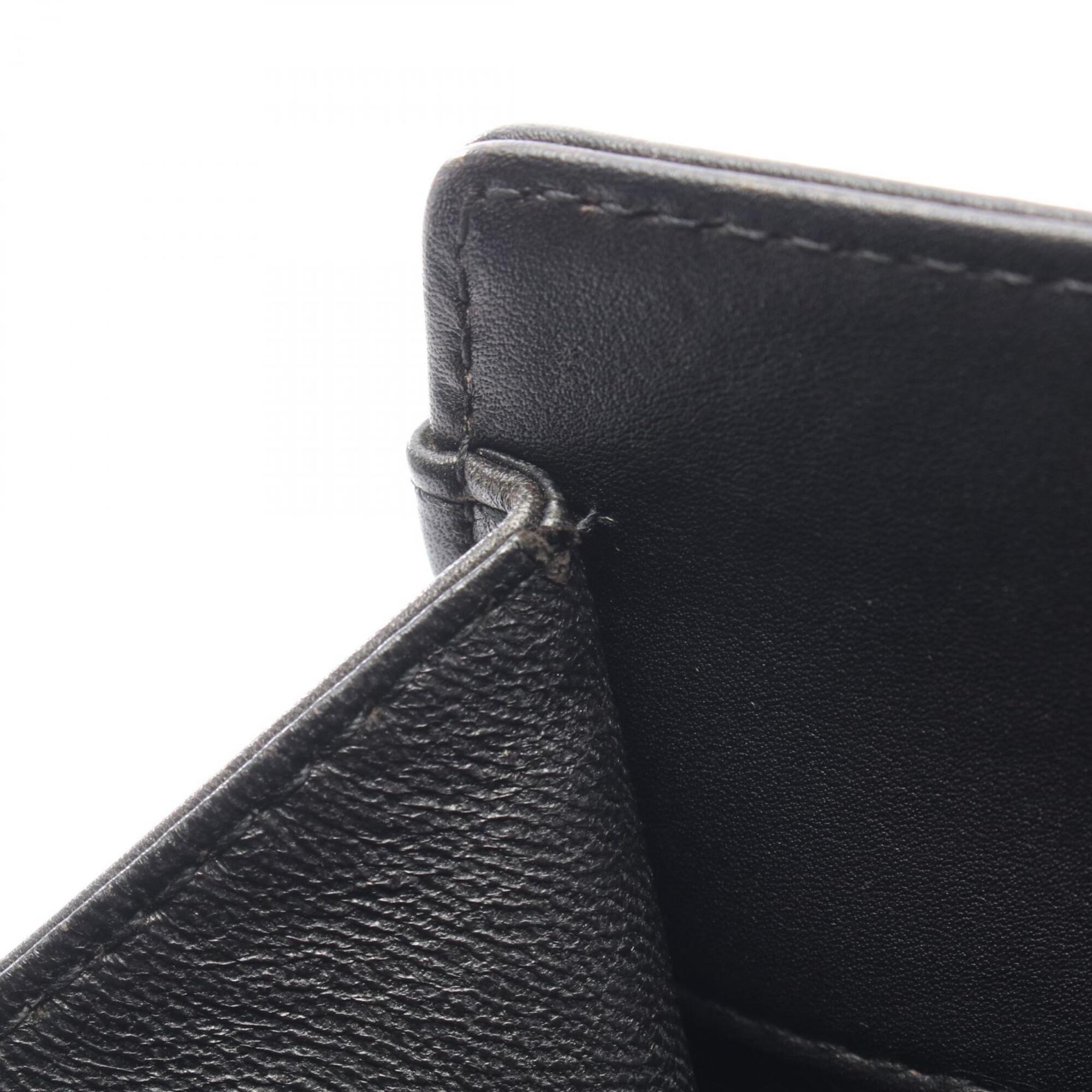 Chanel Black Leather Handbag (Pre-Owned)