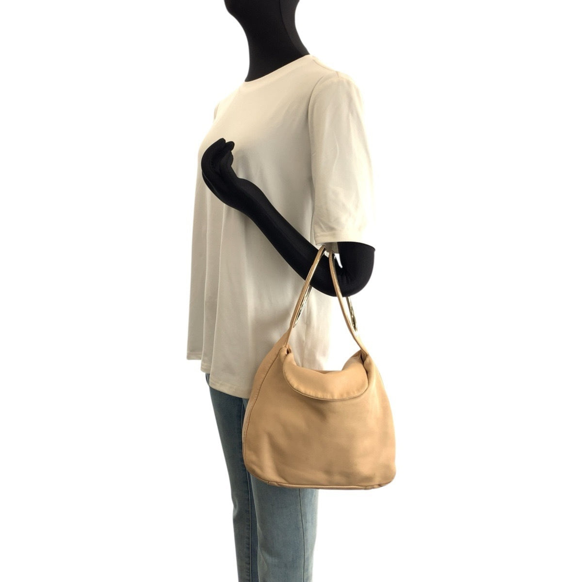 Marni Beige Leather Handbag (Pre-Owned)