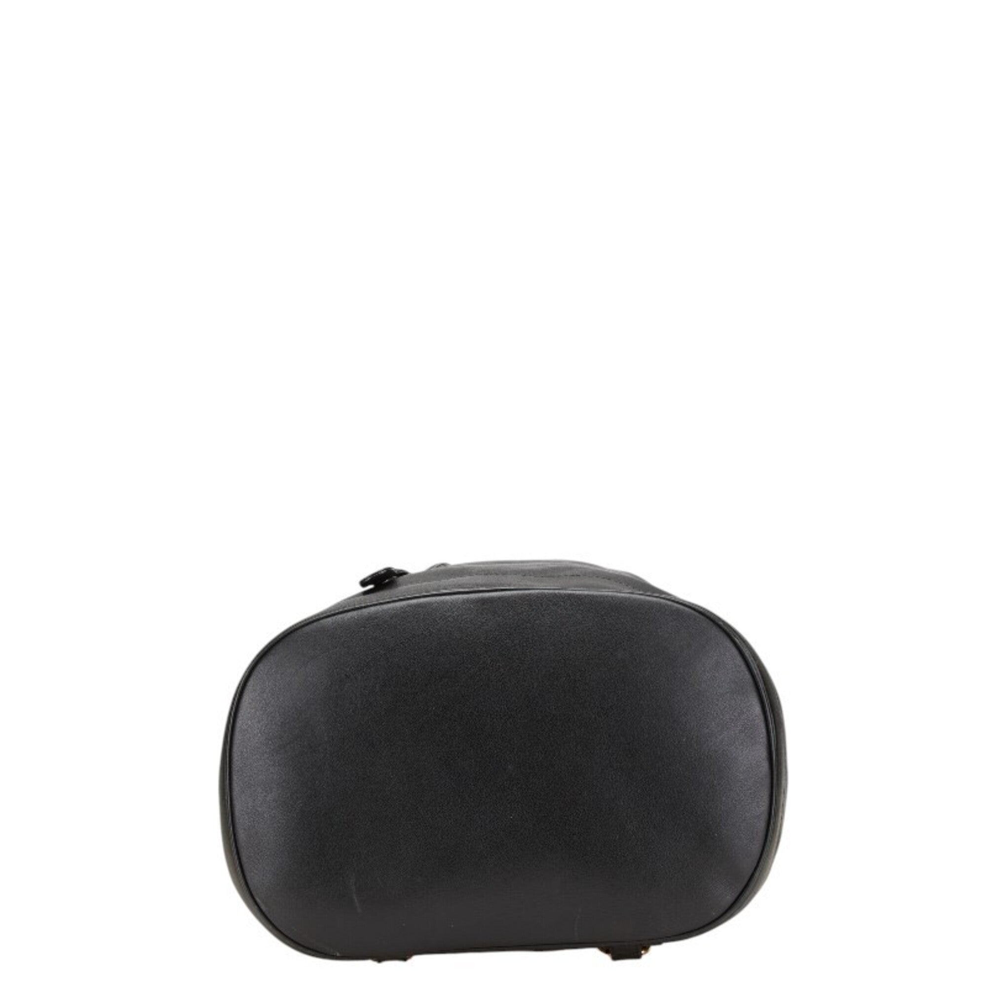 Gucci Black Leather Shoulder Bag Sling Bag (Pre-Owned)