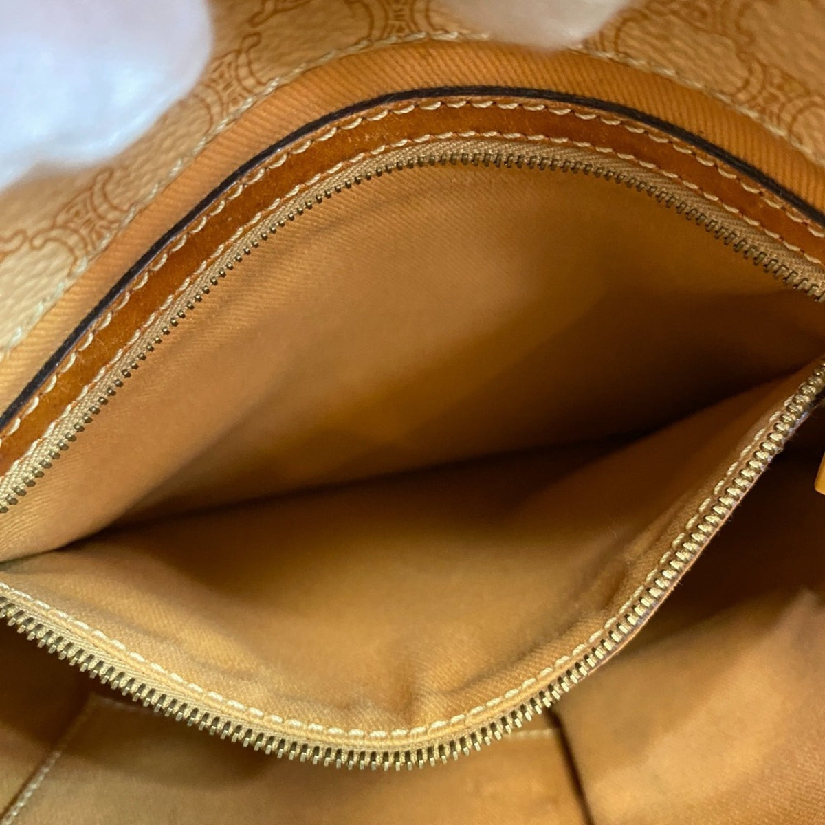 Celine Beige Pvc Tote Bag (Pre-Owned)