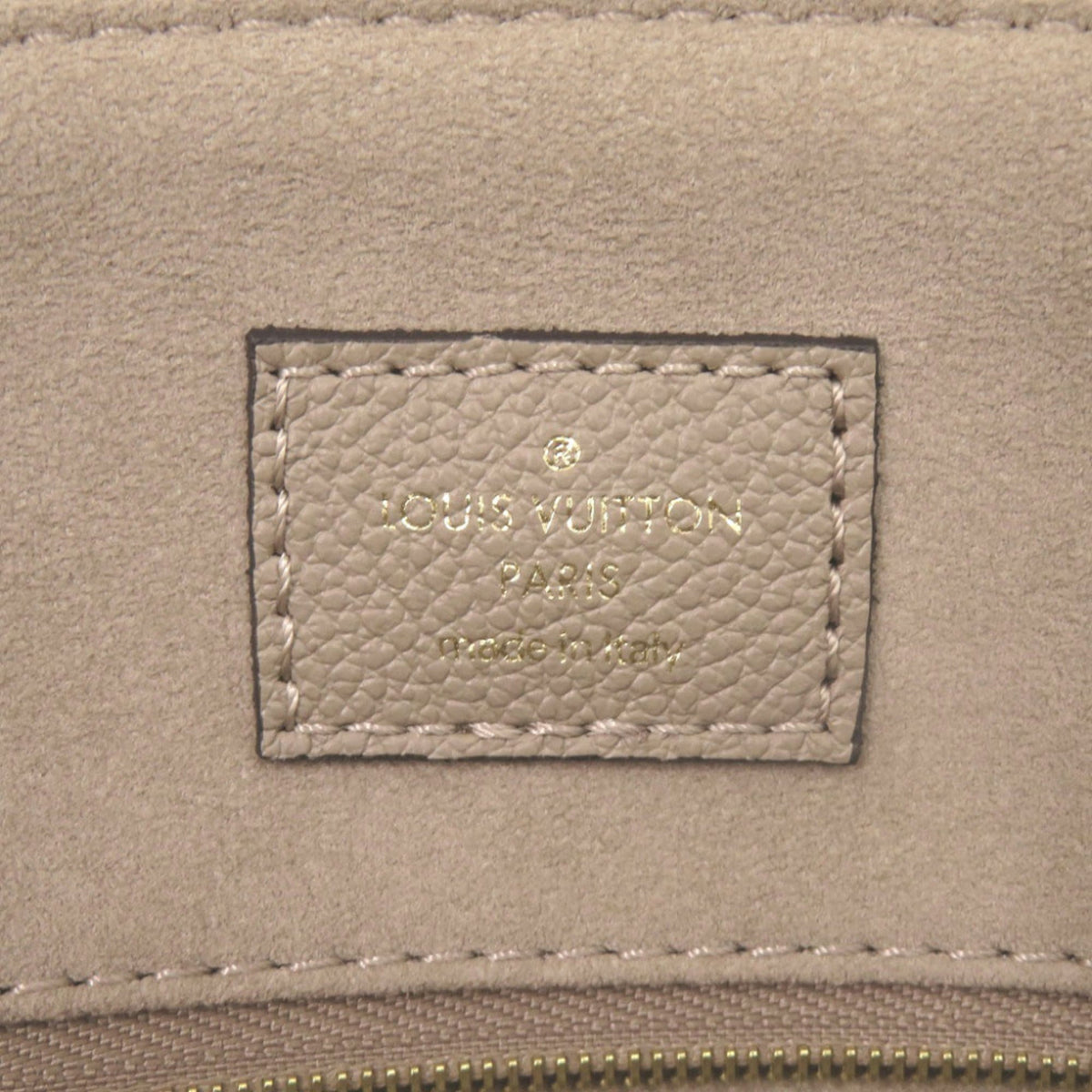 Louis Vuitton Tourterelle Monogram Empreinte Handbag (Pre-Owned)