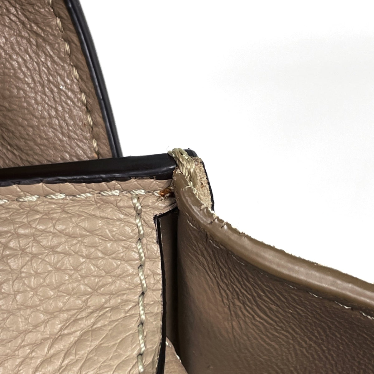 Celine Beige Leather Suede Handbag (Pre-Owned)
