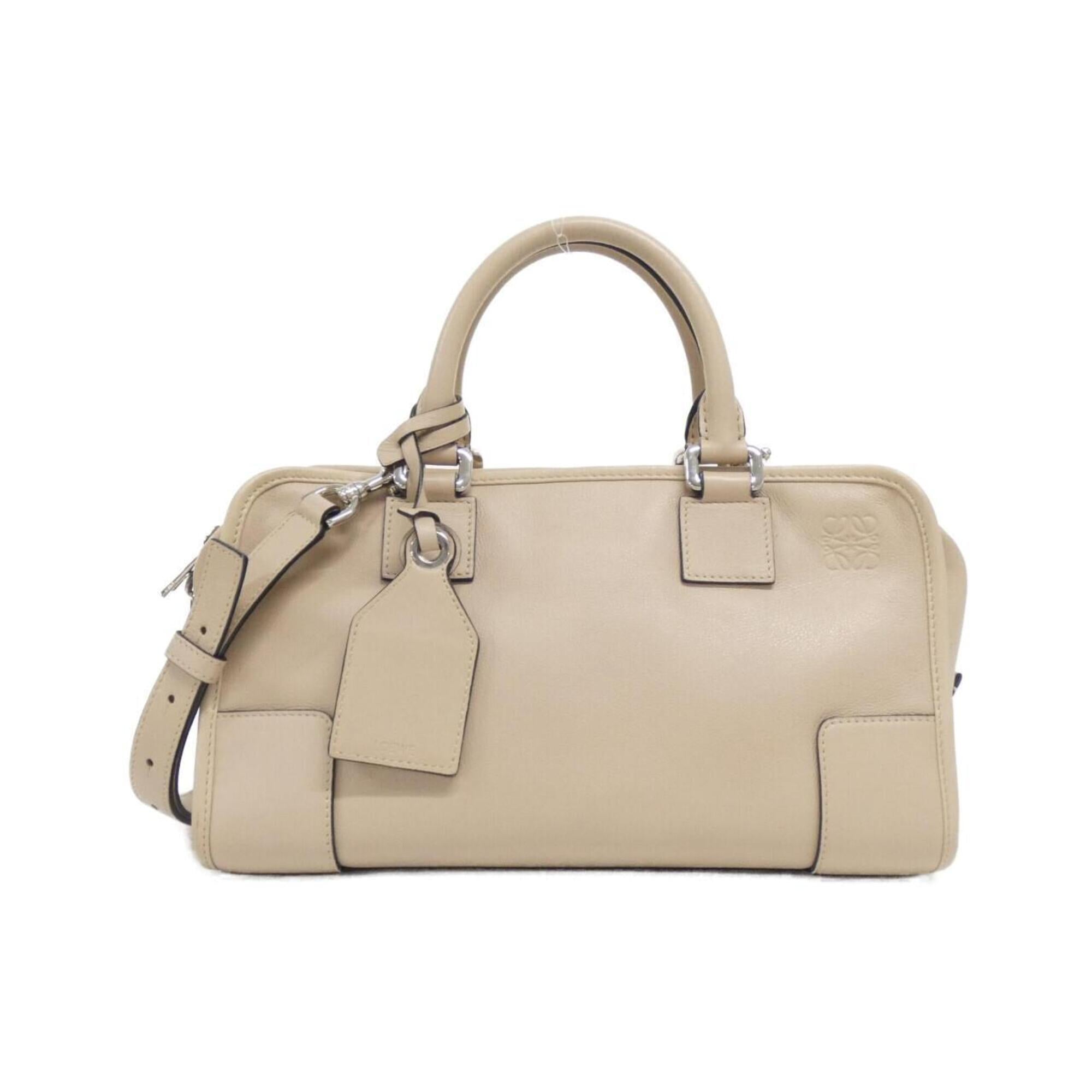 Loewe Beige Leather Handbag (Pre-Owned)