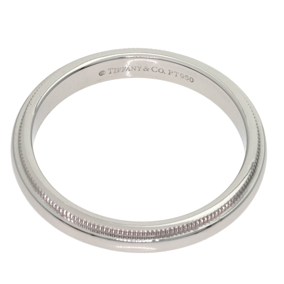 Tiffany Platinum 950 Band Ring (Pre-Owned)