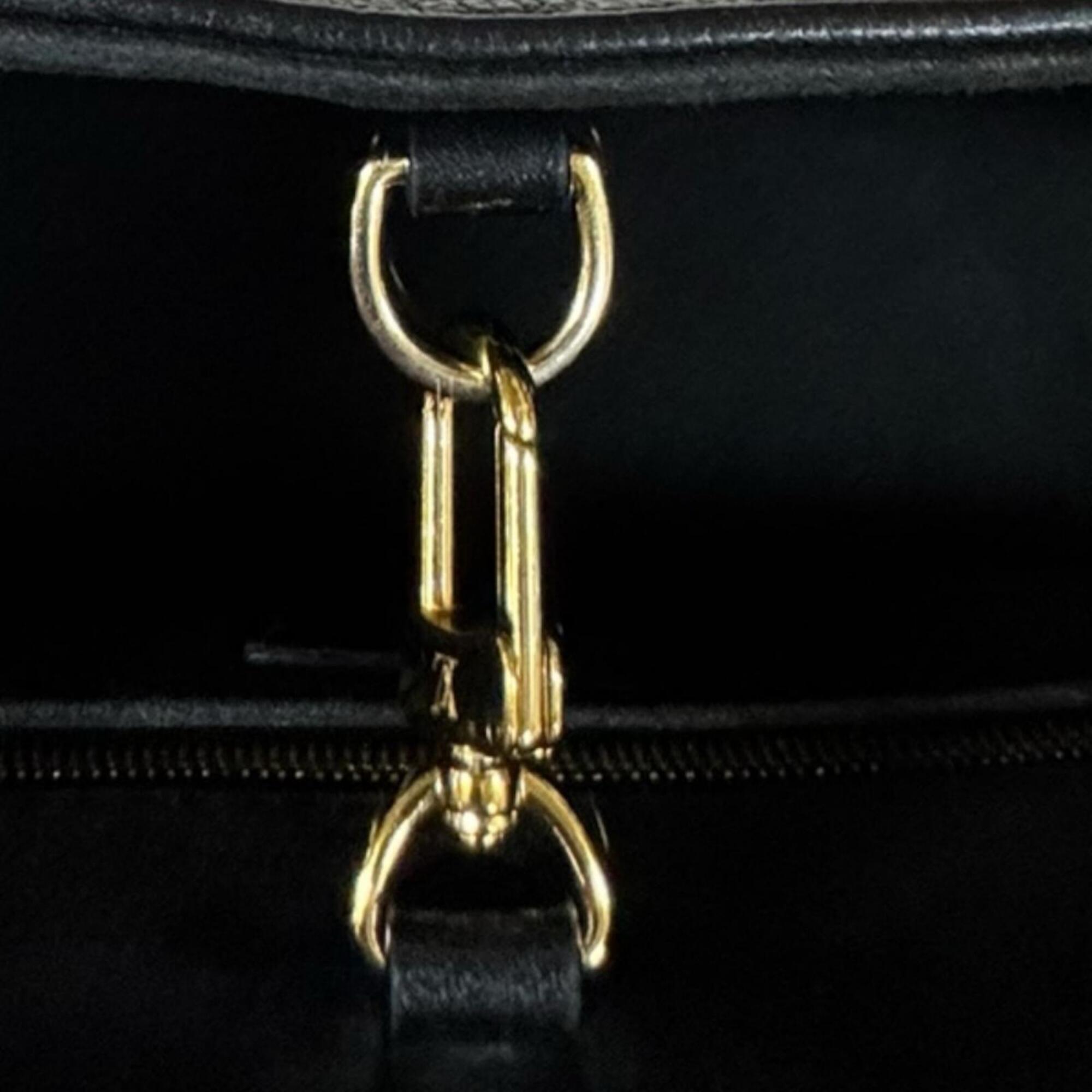 Louis Vuitton Black Noir Monogram Empreinte Shoulder Bag (Pre-Owned)