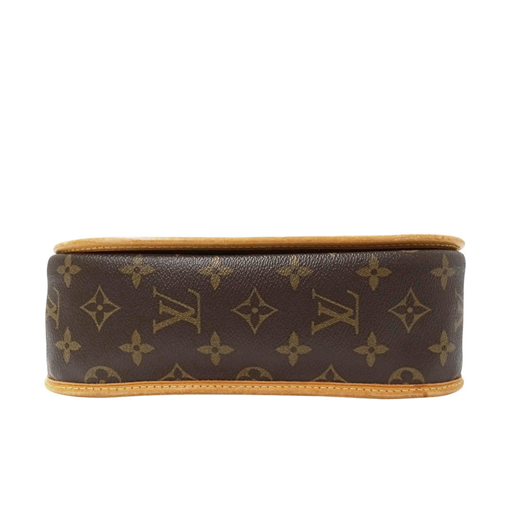 Louis Vuitton Brown Monogram Canvas Messenger Bag Shoulder Bag (Pre-Owned)
