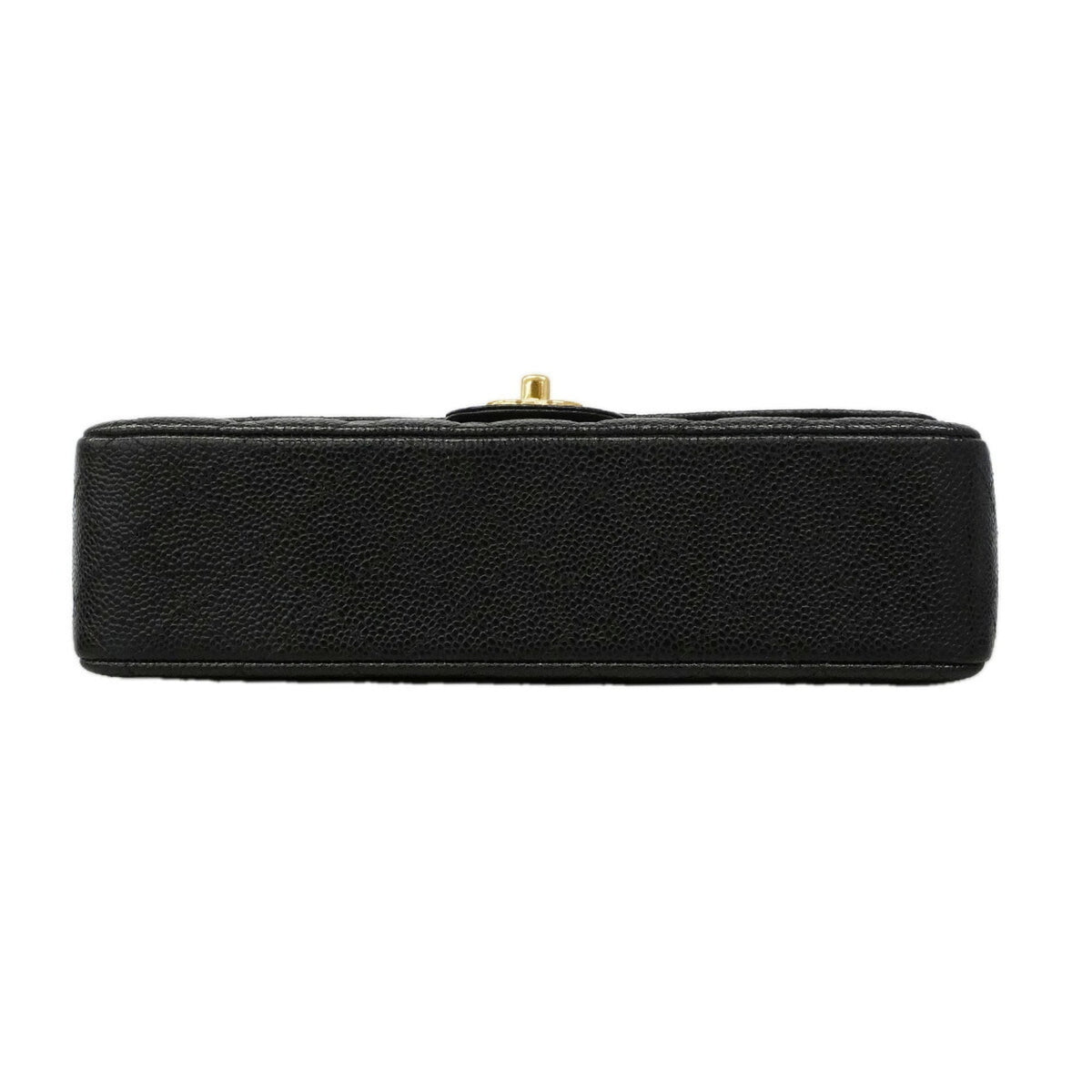 Chanel Black Grained Calfskin Shoulder Bag (Pre-Owned)