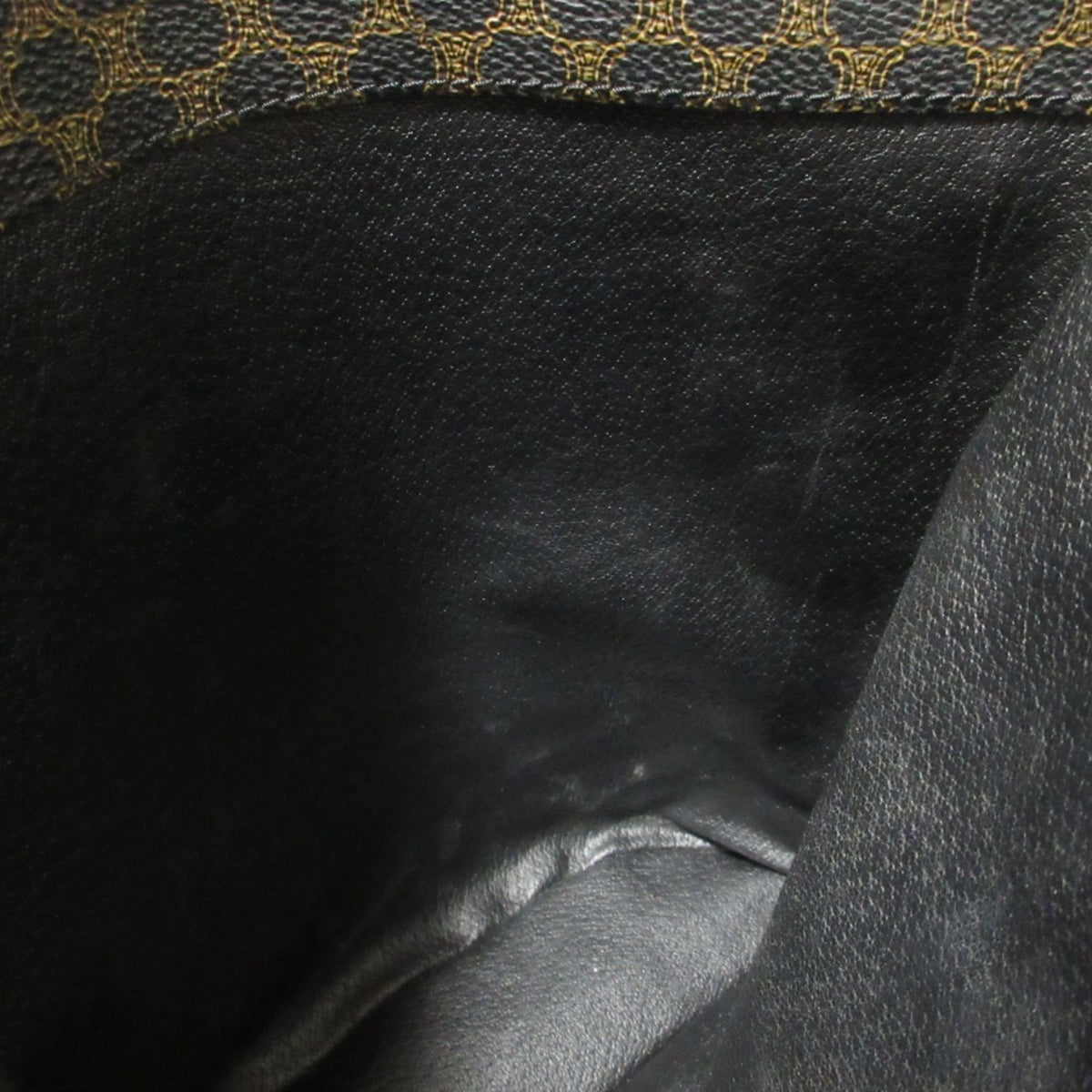 Celine Black Brown Shoulder Bag Tote Bag (Pre-Owned)