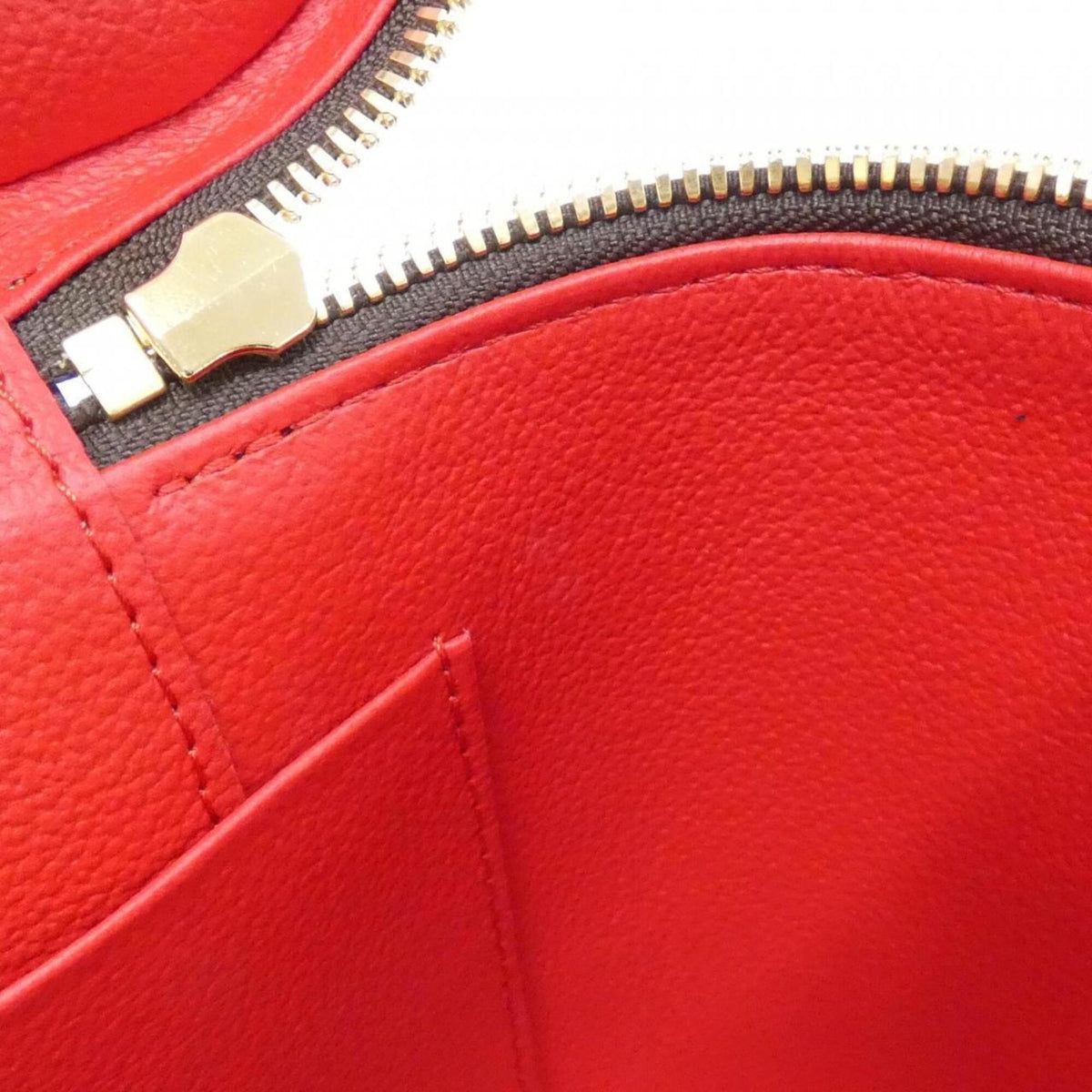 Louis Vuitton Marron Coated Canvas Handbag (Pre-Owned)