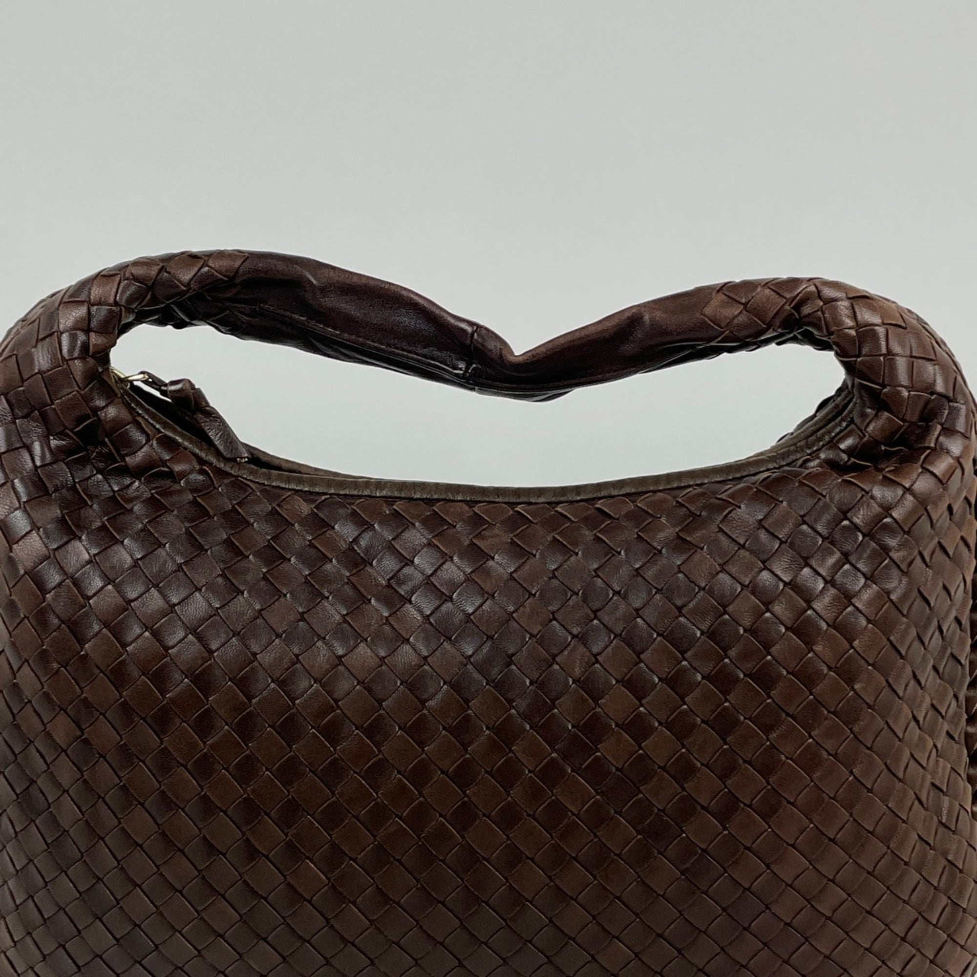 Bottega Veneta Brown Leather Handbag (Pre-Owned)