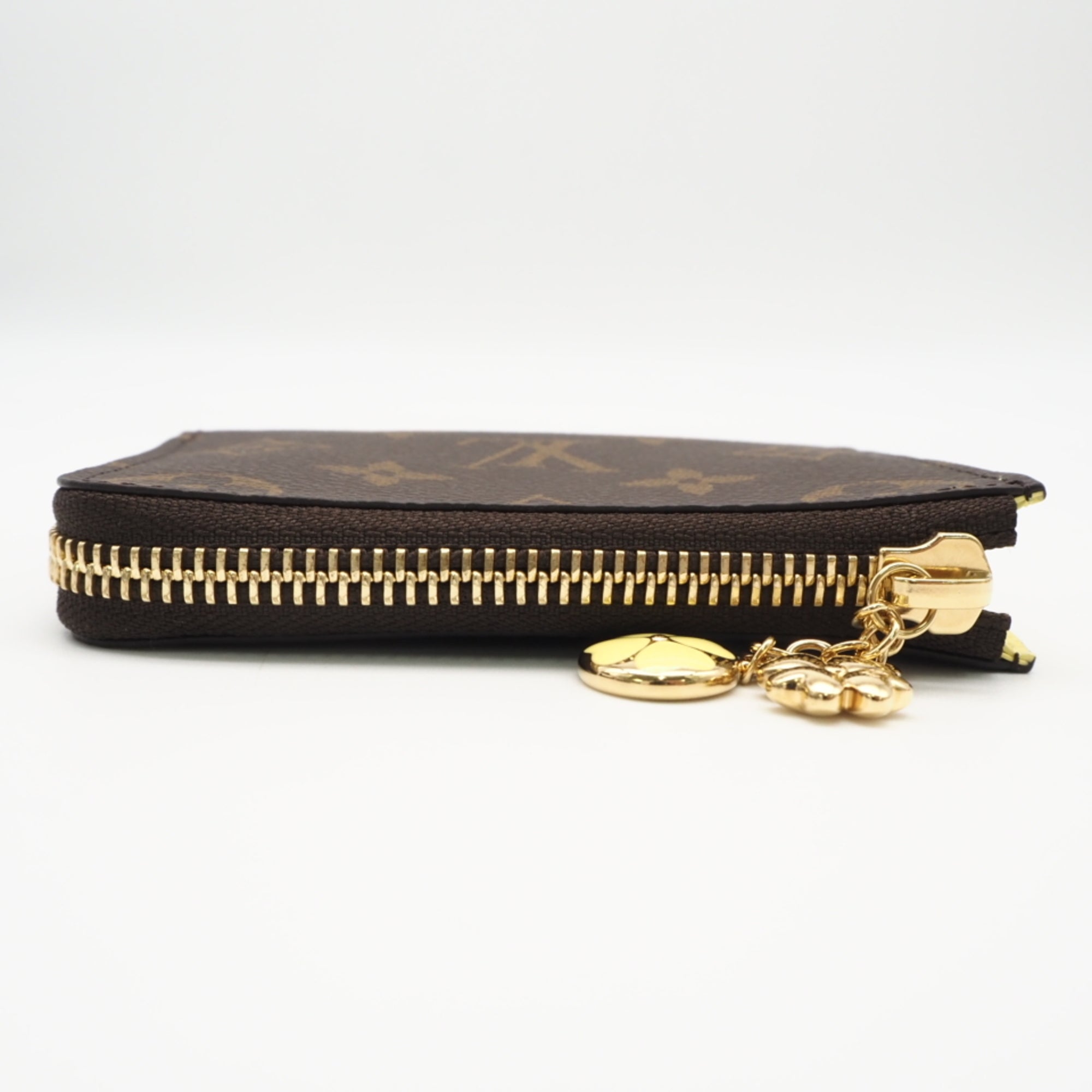 Louis Vuitton Beige Brown Yellow Coated Canvas Coin Purse/Coin Case (Pre-Owned)