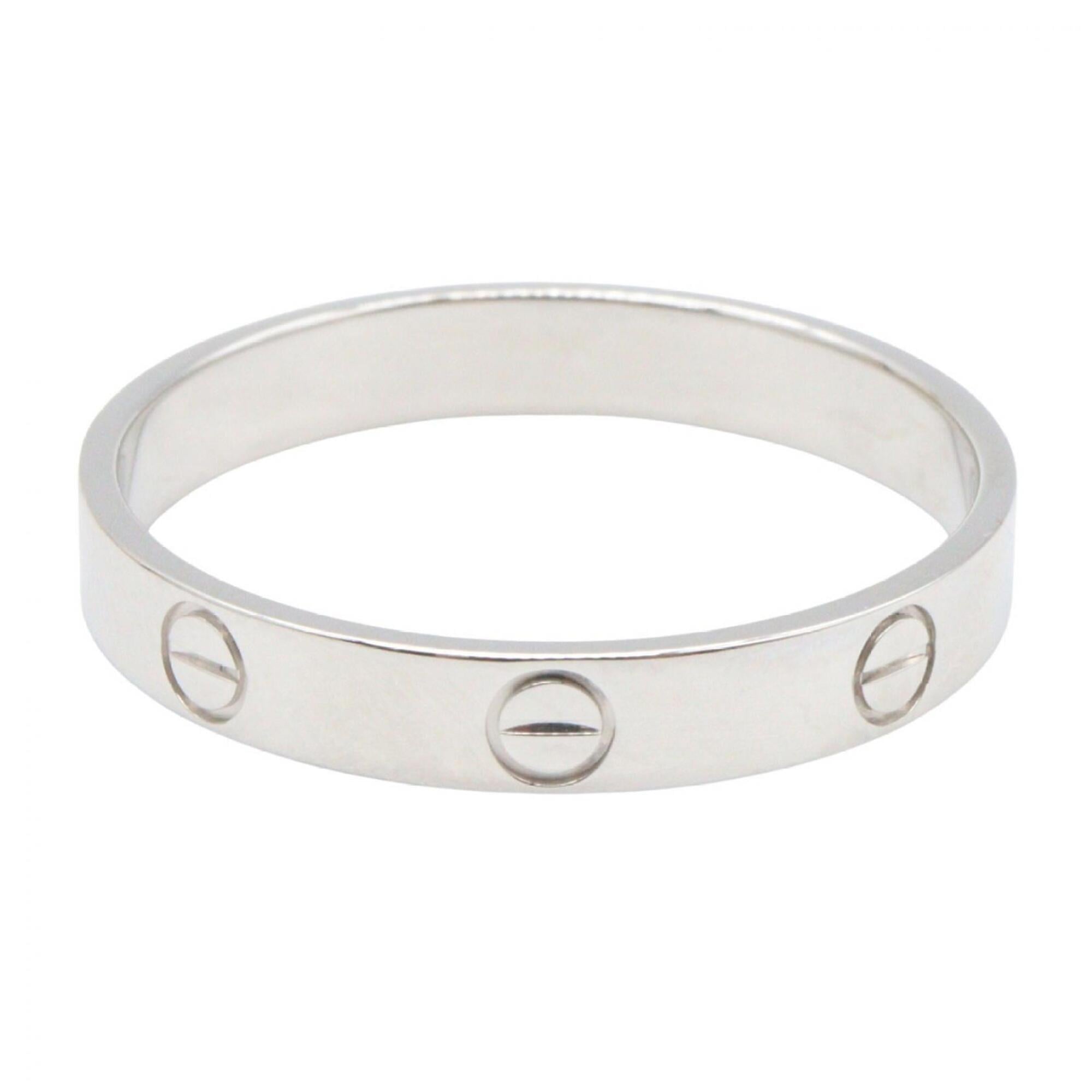 Cartier Silver White Gold (18K) Band Ring (Pre-Owned)