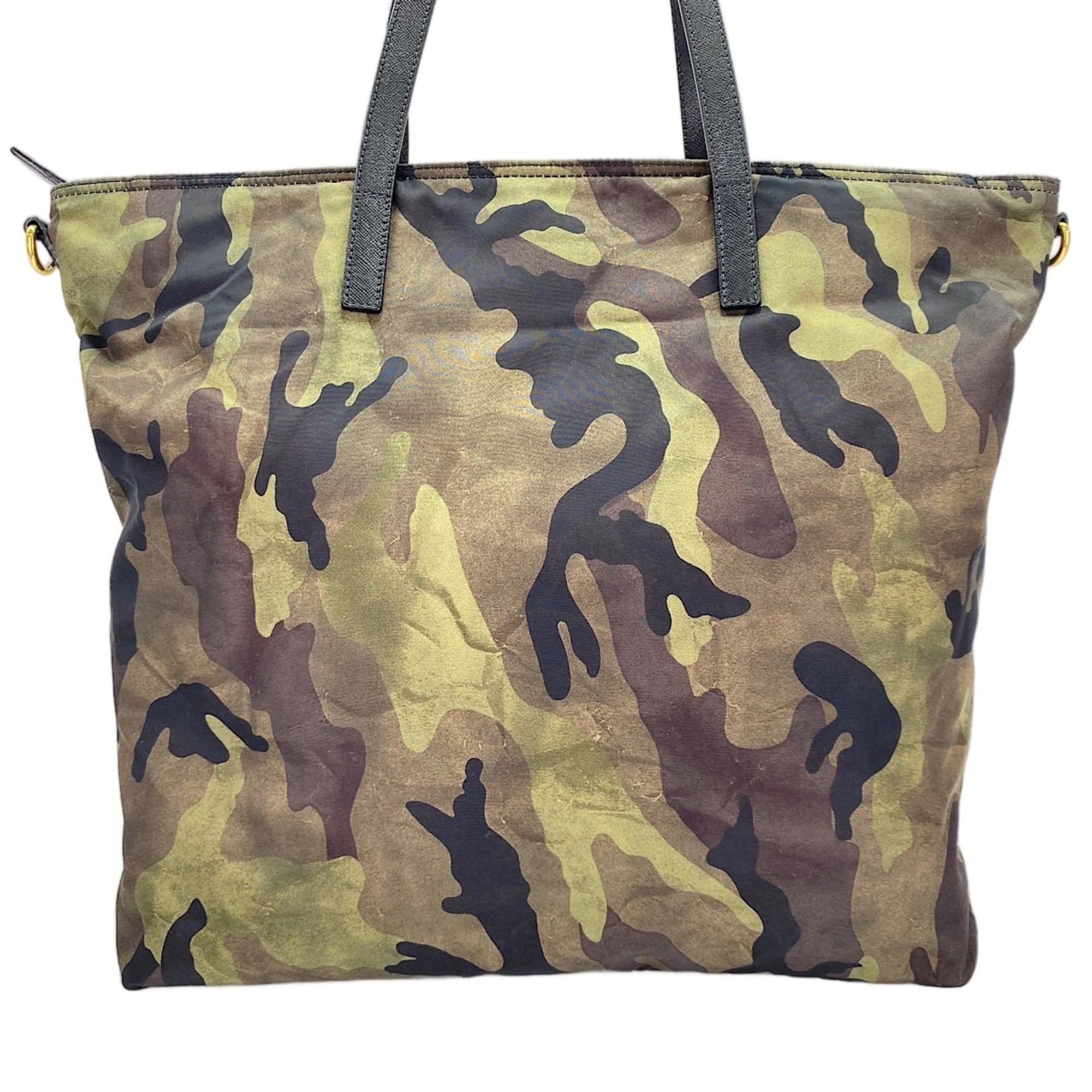 Prada Green Tote Bag (Pre-Owned)
