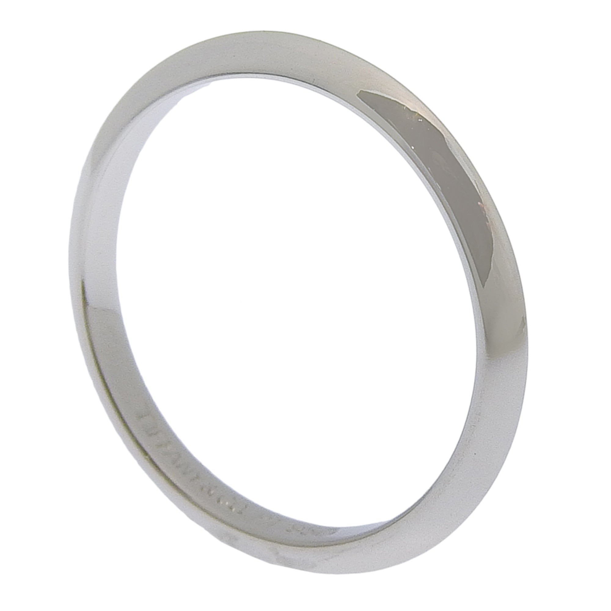 Tiffany Platinum 950 Band Ring (Pre-Owned)