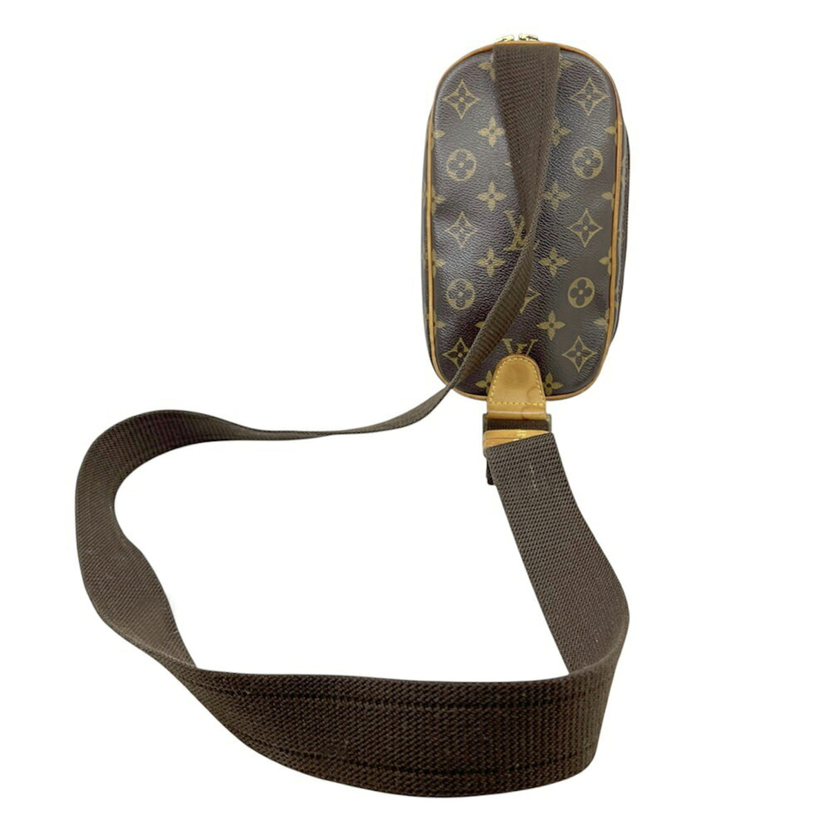 Louis Vuitton Brown Monogram Monogram Shoulder Bag Sling Bag (Pre-Owned)