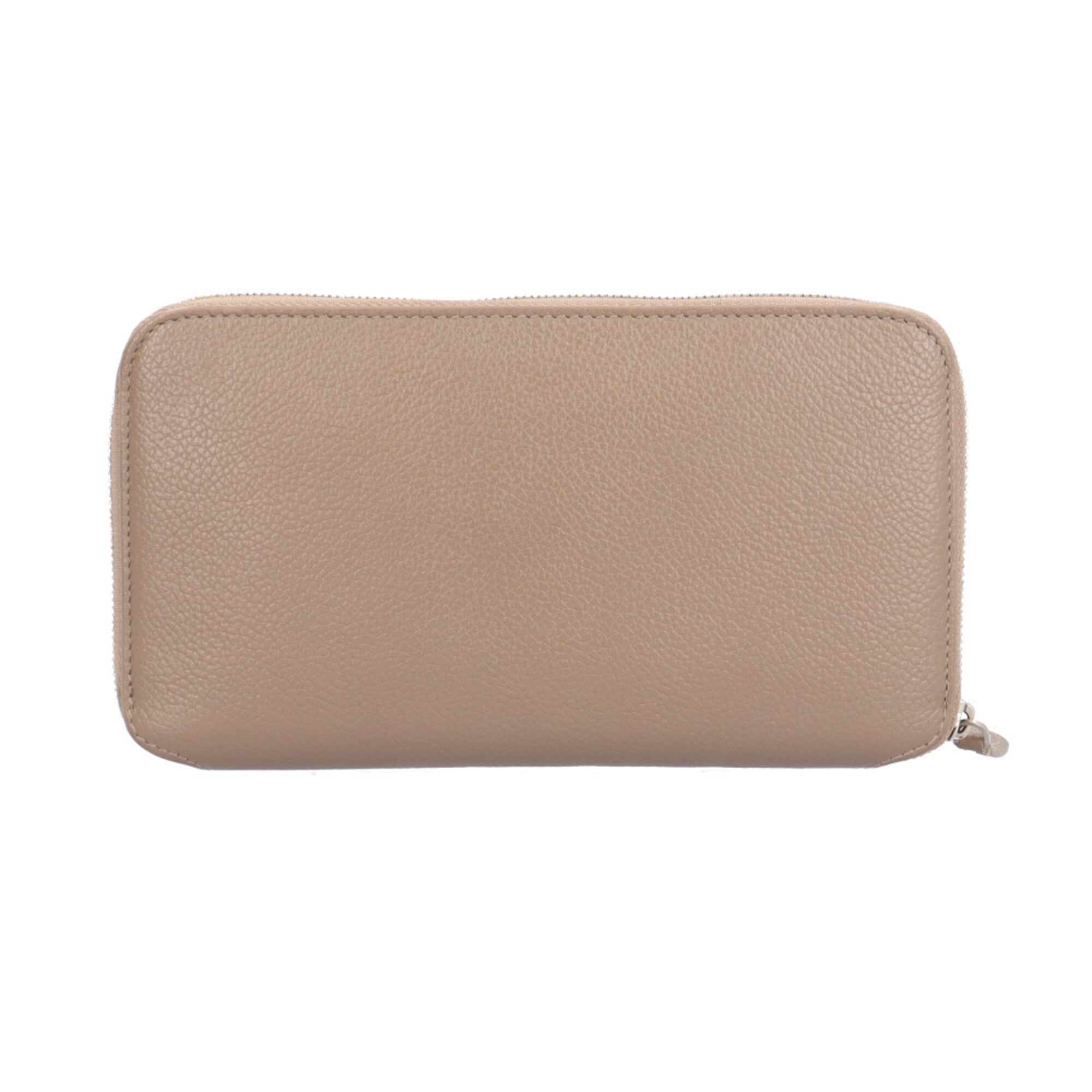 Balenciaga Grayish Leather Coin Purse/Coin Case (Pre-Owned)