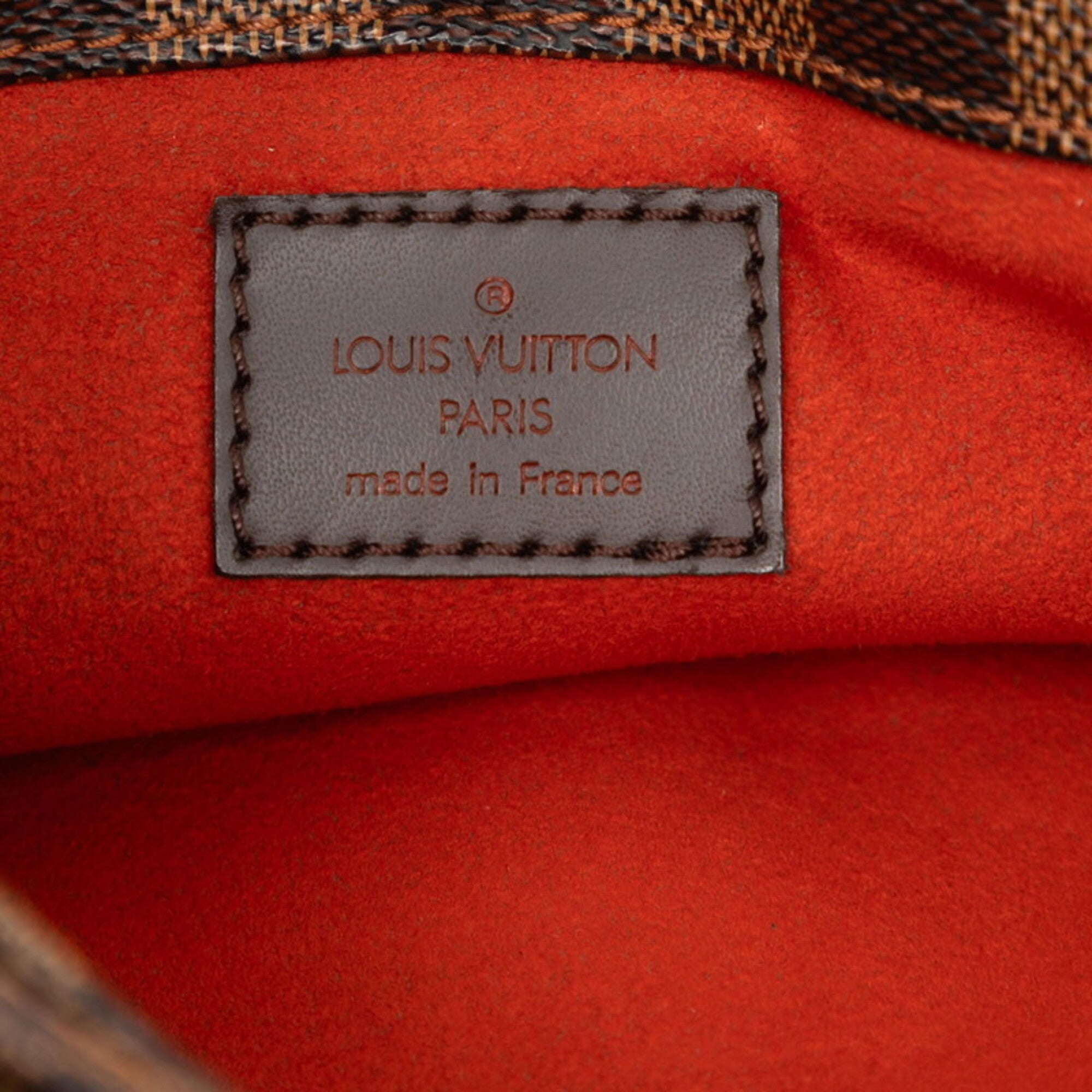Louis Vuitton Brown Pvc Leather Handbag Shoulder Bag (Pre-Owned)
