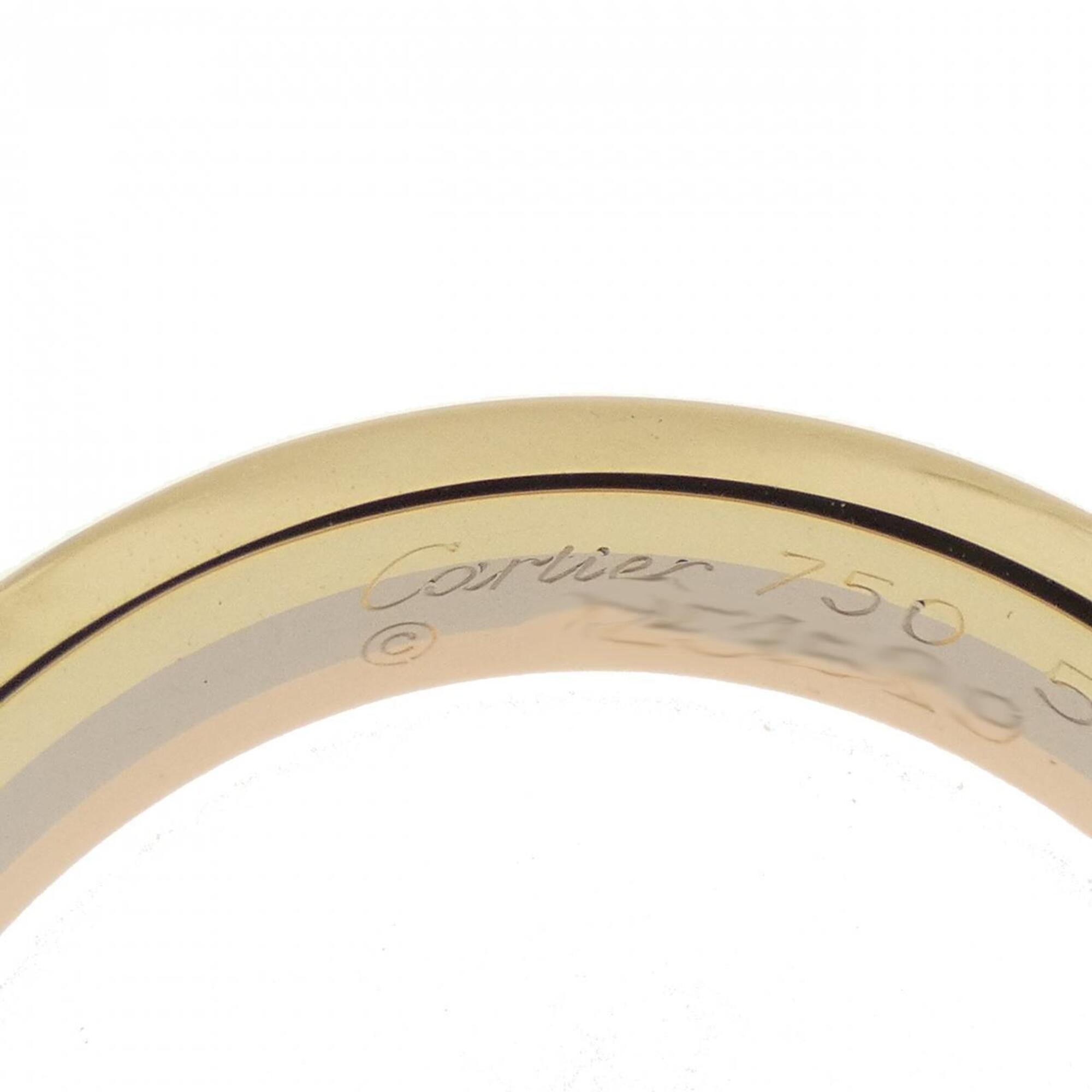 Cartier Pink Gold White Gold Yellow Gold Yellow Gold (18K) Pink Gold (18K) White Gold (18K) Band Ring (Pre-Owned)