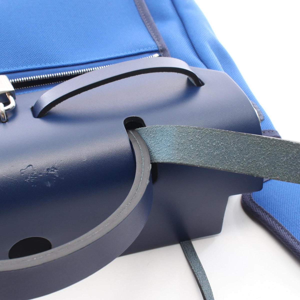 Hermes Blue Navy Handbag Pouch (Pre-Owned)