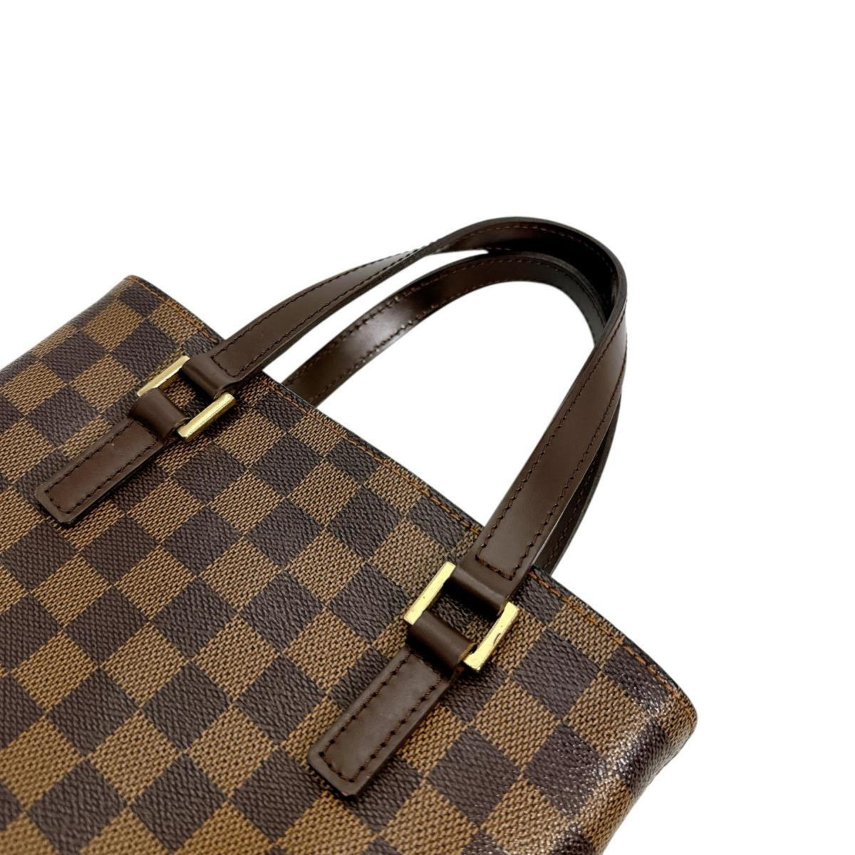 Louis Vuitton Damier Brown Damier Canvas Damier Canvas Handbag (Pre-Owned)
