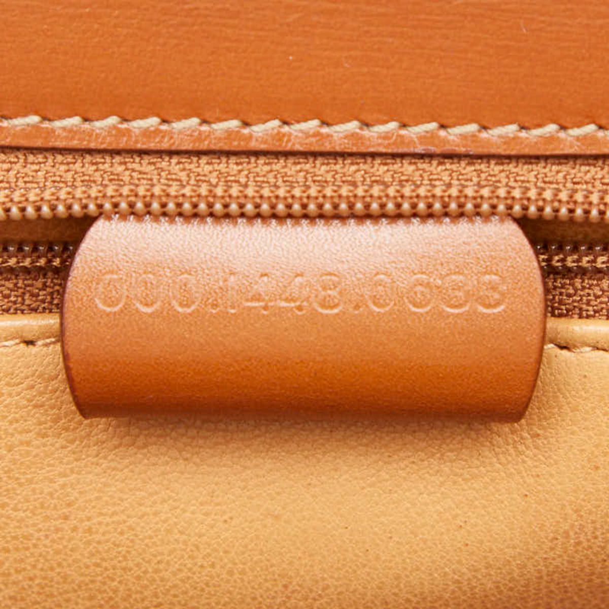 Gucci Brown Leather Handbag Shoulder Bag (Pre-Owned)