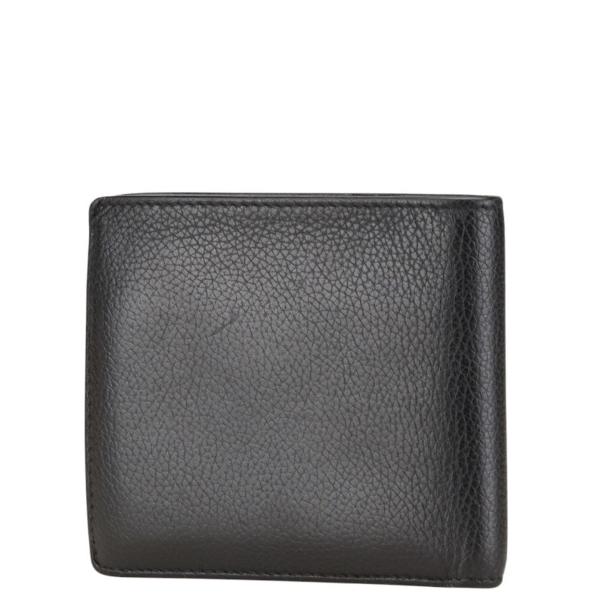 Balenciaga Black Leather Wallet (Bi-Fold) (Pre-Owned)