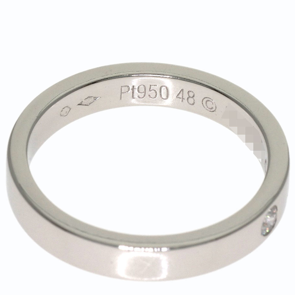 Cartier Platinum 950 Band Ring (Pre-Owned)