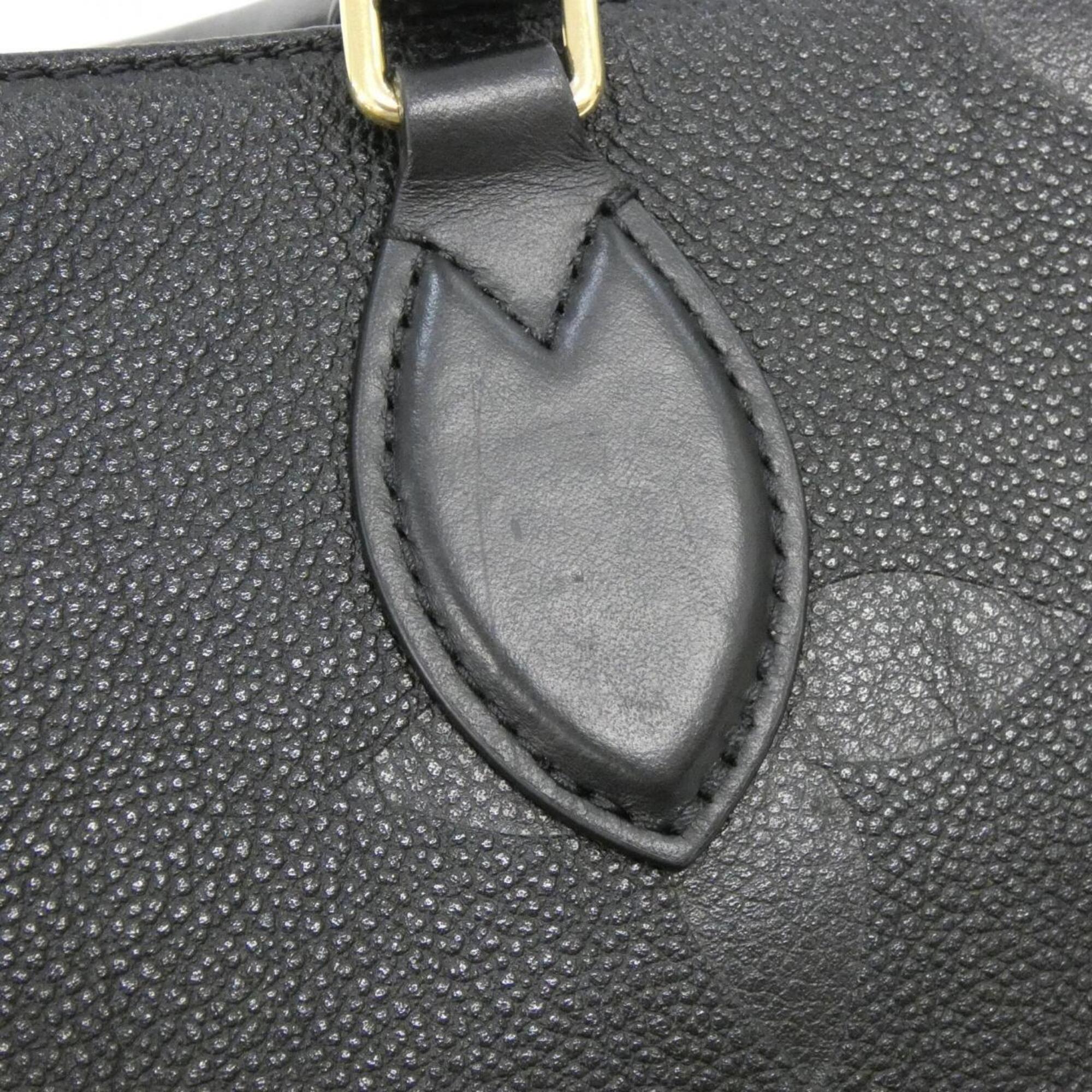 Louis Vuitton Black Monogram Empreinte Handbag (Pre-Owned)