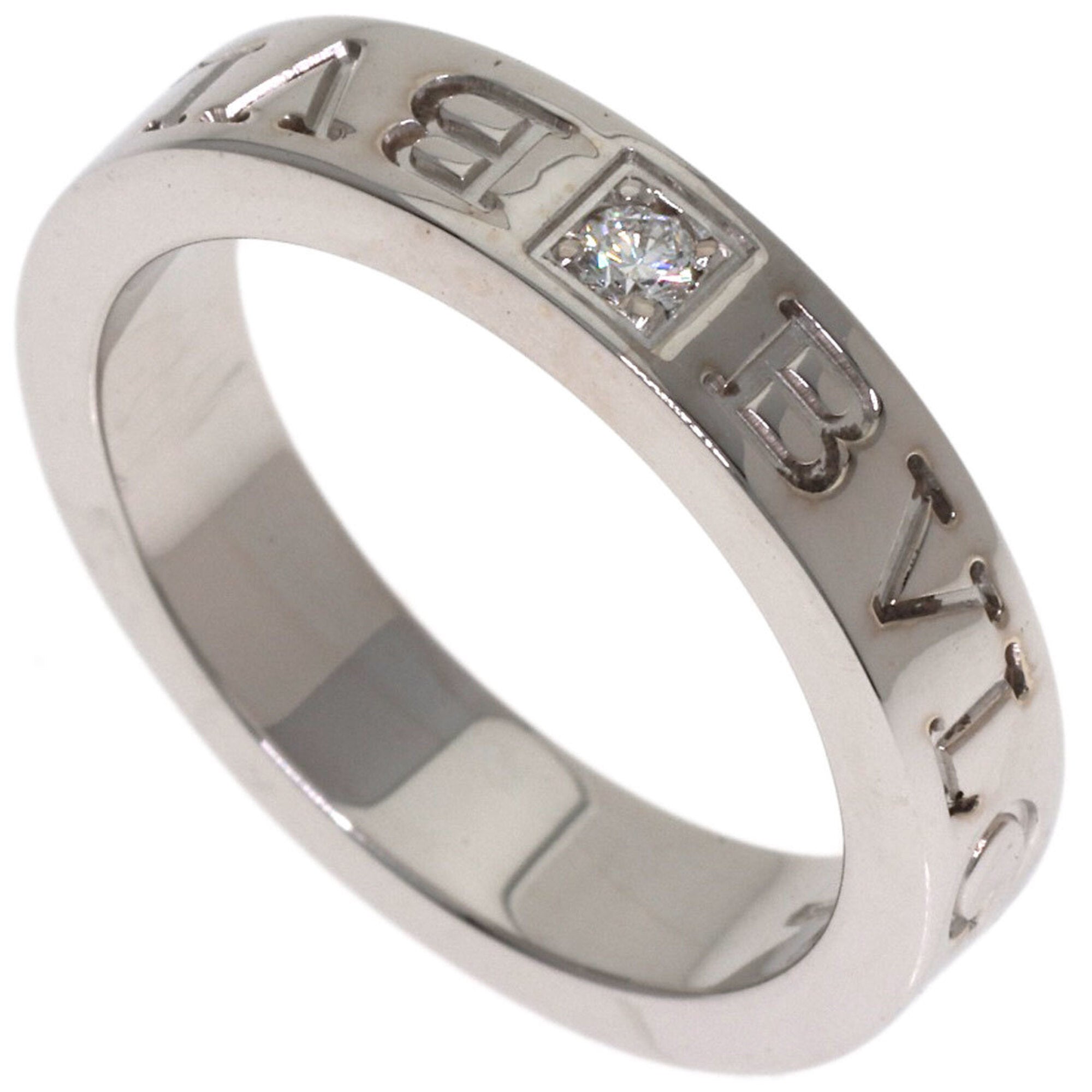Bvlgari White Gold White Gold (18K) Band Ring (Pre-Owned)