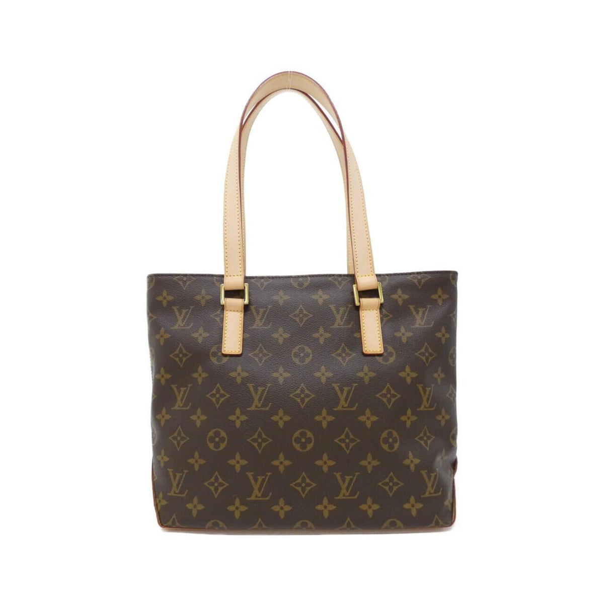 Louis Vuitton Marron Coated Canvas Handbag (Pre-Owned)