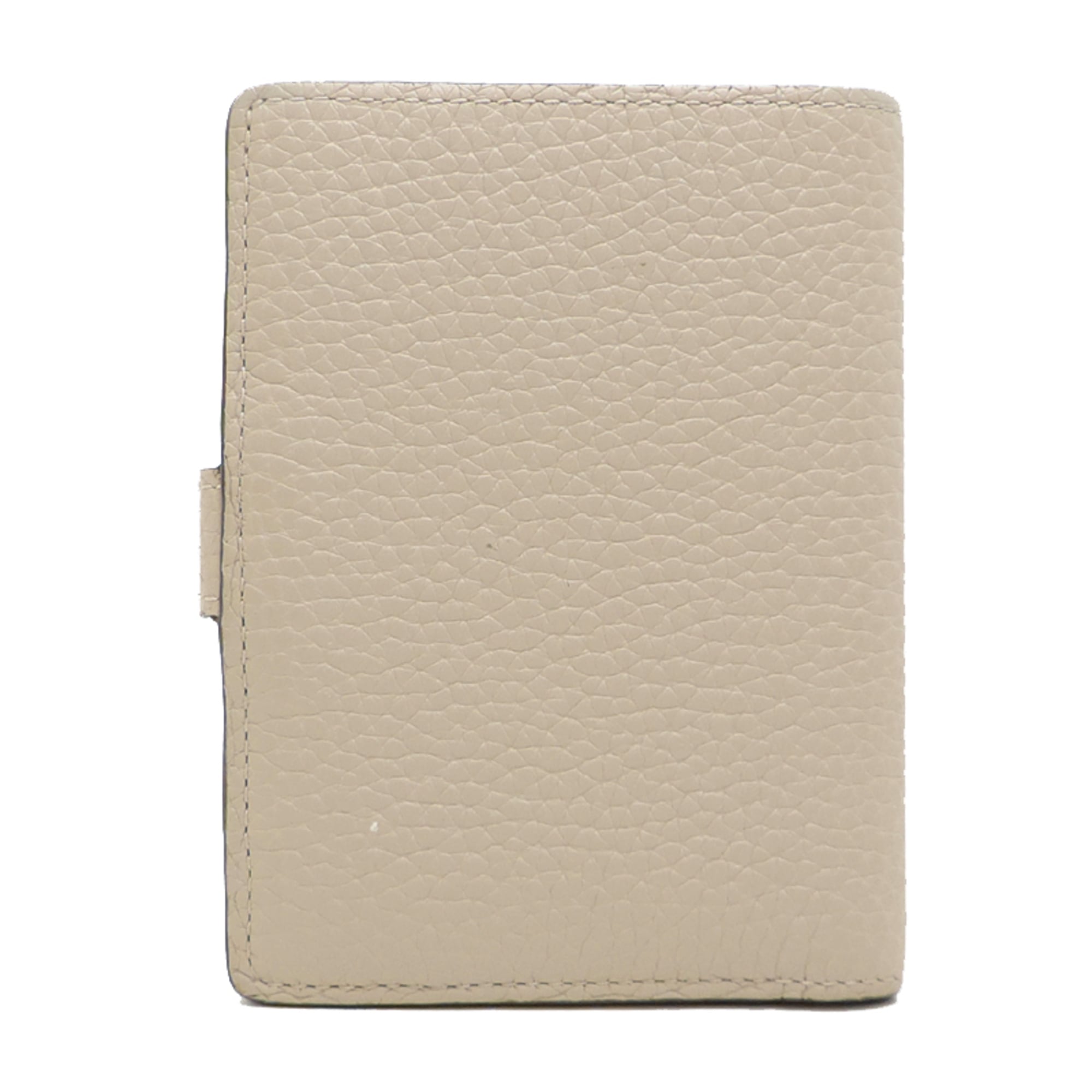 Louis Vuitton Galle Gray Beige Light Blue Leather Wallet (Bi-Fold) (Pre-Owned)