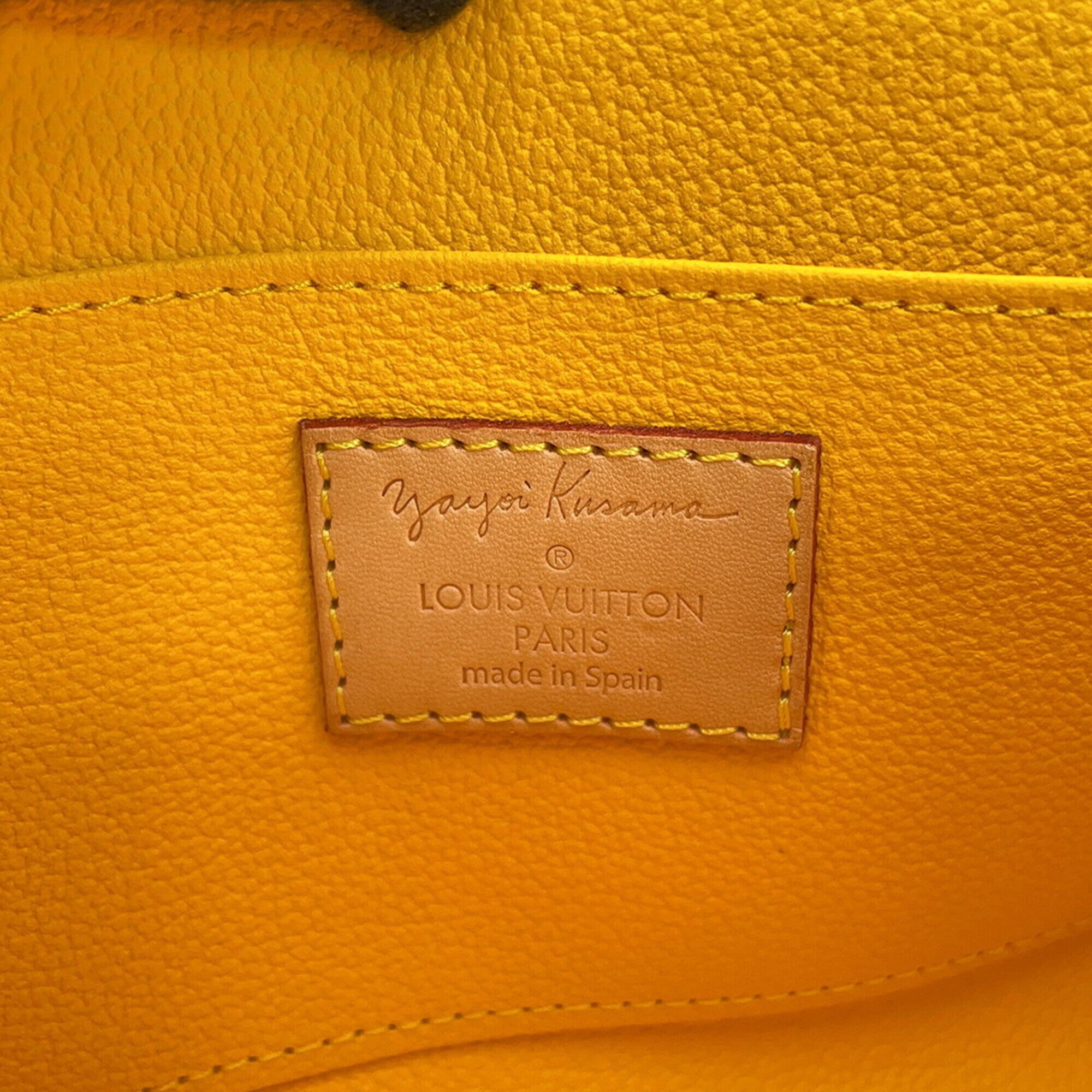Louis Vuitton Pumpkin Dot (Yayoi Kusama) Jaune Pumpkin Dot (Yayoi Kusama) Handbag Pochette (Pre-Owned)
