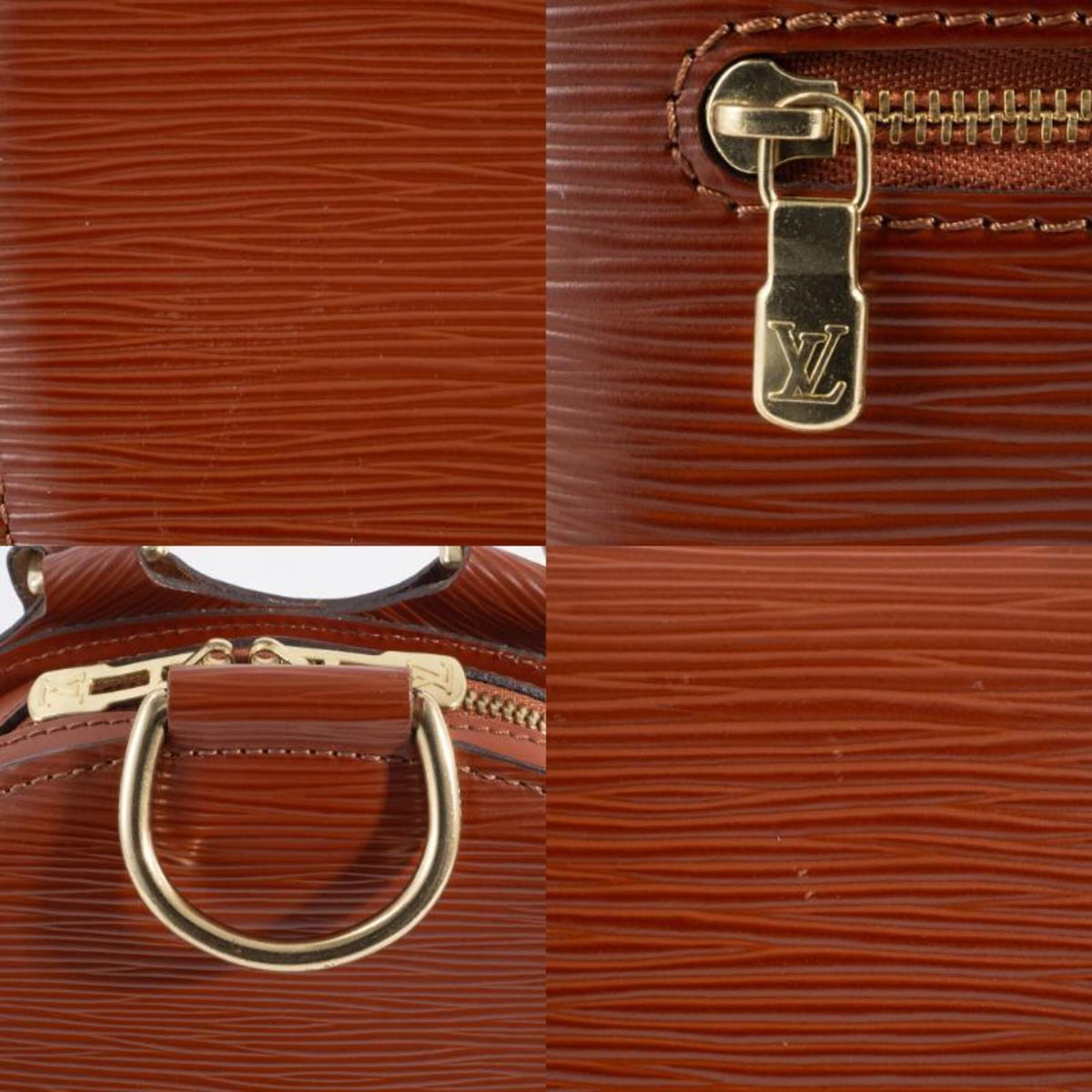 Louis Vuitton Epi Kenyan Brown Epi Leather Backpack (Pre-Owned)