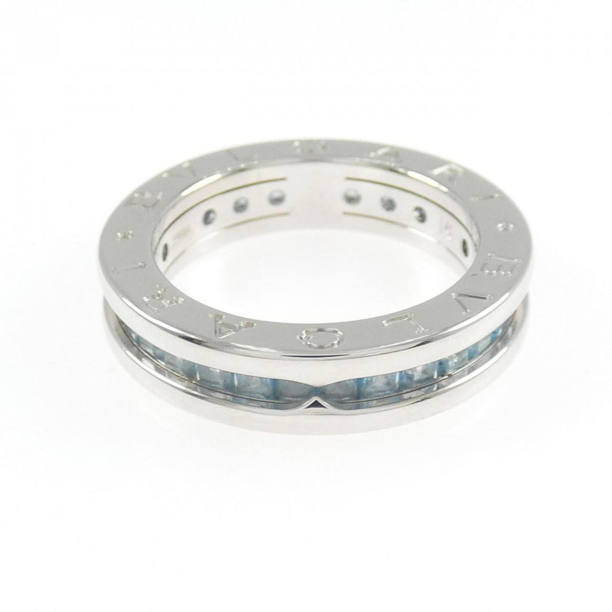 Bvlgari White Gold White Gold (18K) Band Ring (Pre-Owned)
