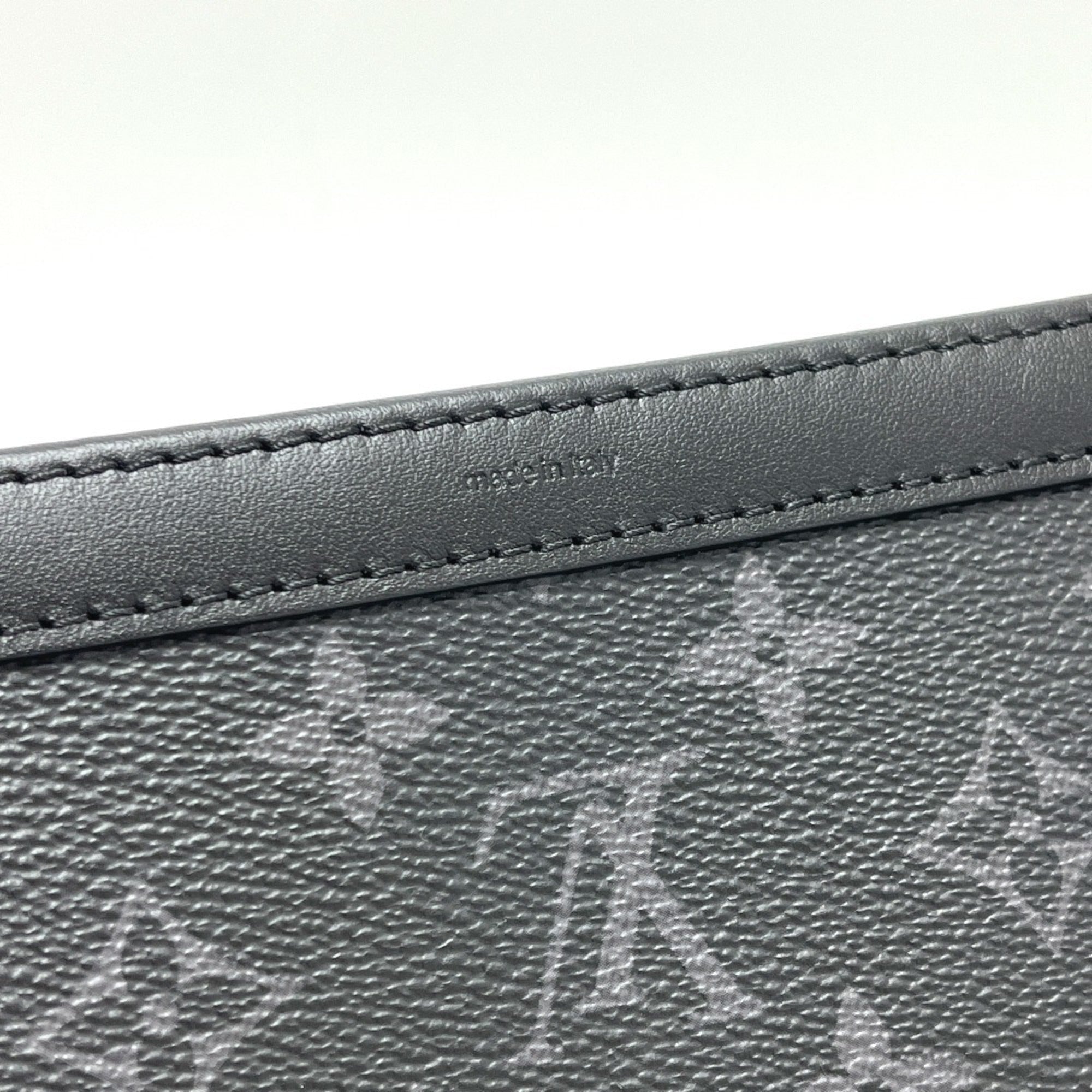 Louis Vuitton Black Monogram Eclipse Handbag Pouch Shoulder Bag (Pre-Owned)