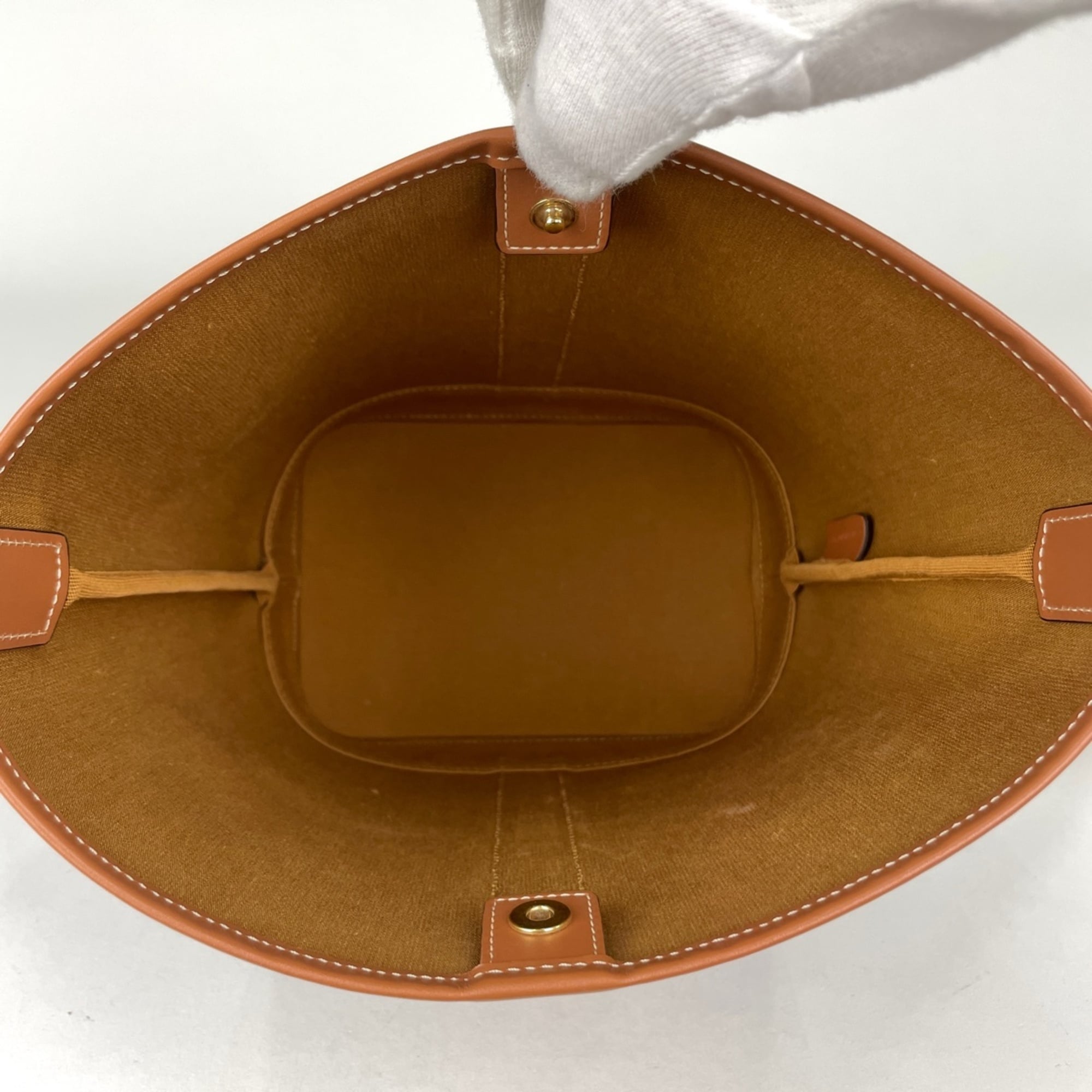 Celine Brown Coated Canvas Leather Shoulder Bag (Pre-Owned)