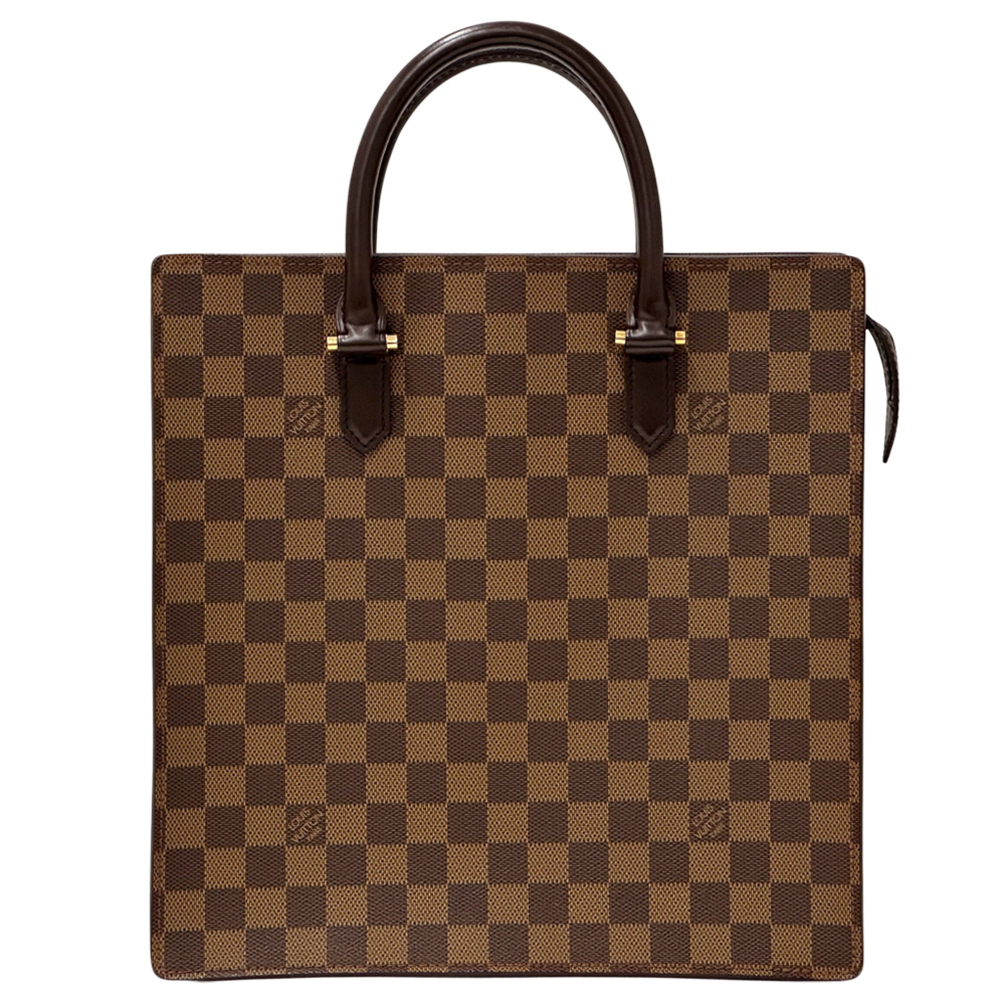 Louis Vuitton Brown Damier Canvas Ebene Damier Canvas Handbag (Pre-Owned)